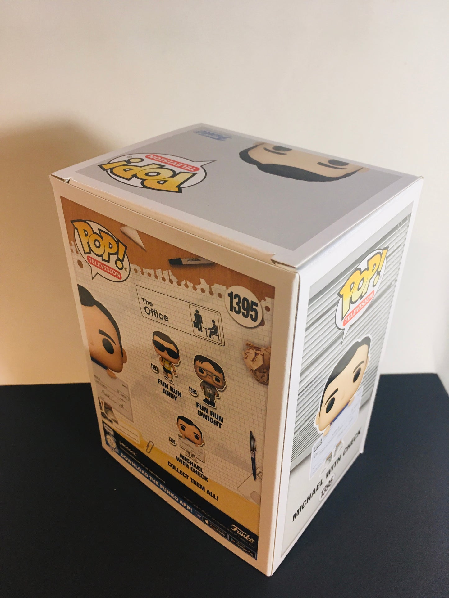 Funko Pop! Michael Scott met Cheque 1395 The Office