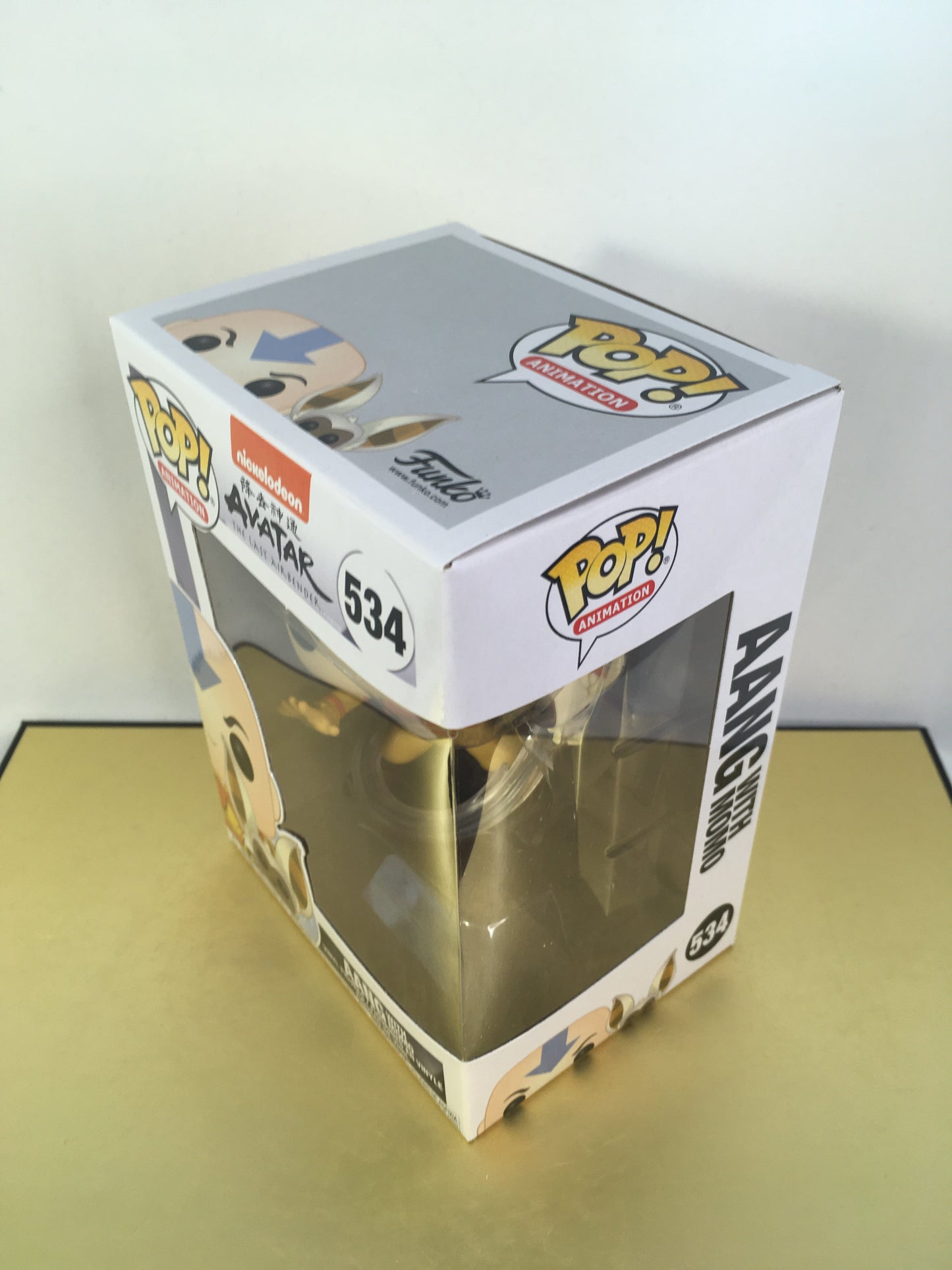 Nabestelling: Funko Pop! Aang met Momo 534 Avatar de laatste Airbender