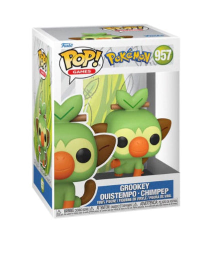 Nabestelling: Funko Pop! Grookey 957 Pokémon
