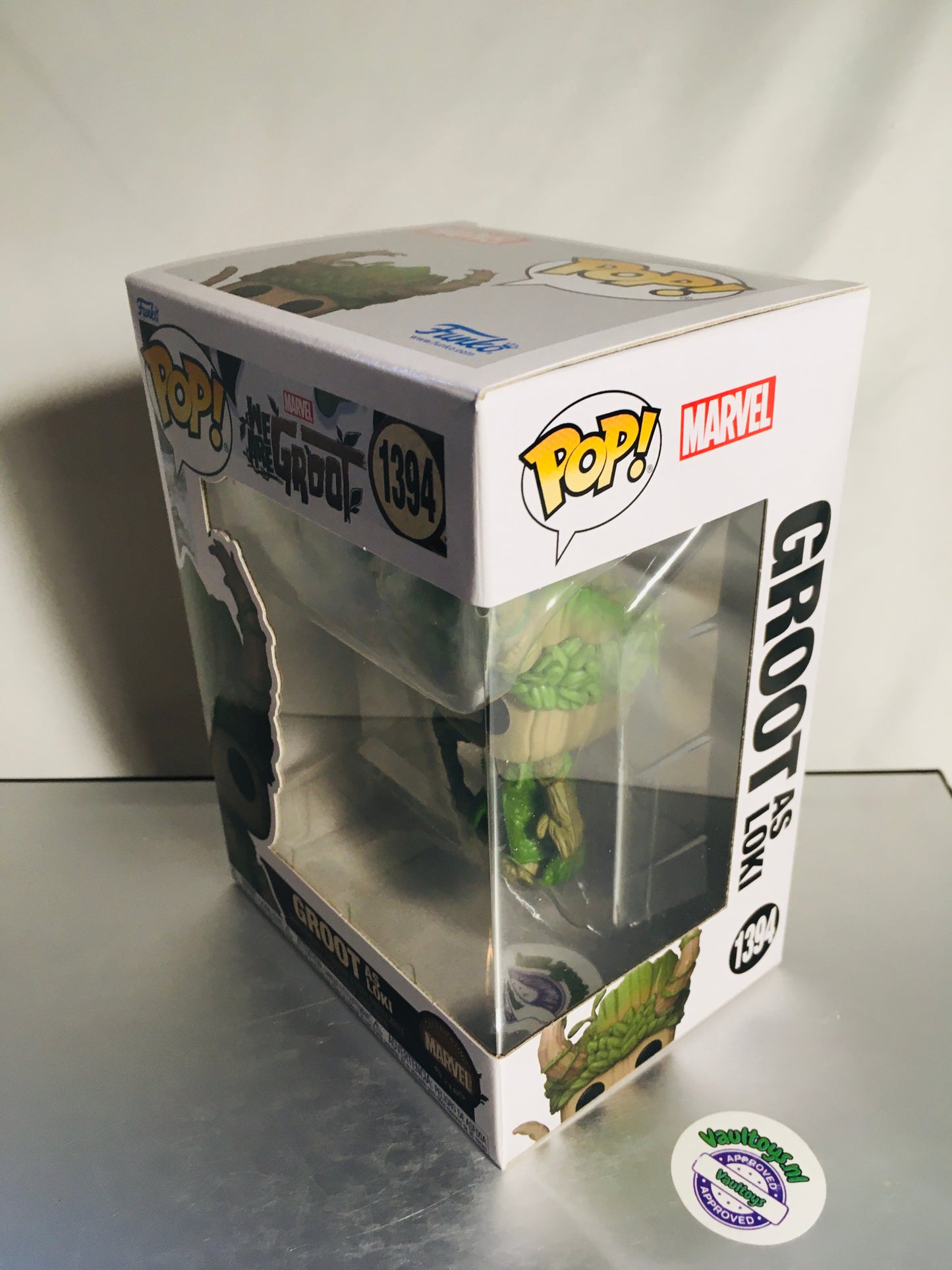 Nabestelling: Funko Pop! Groot als Loki 1384 We Are Groot