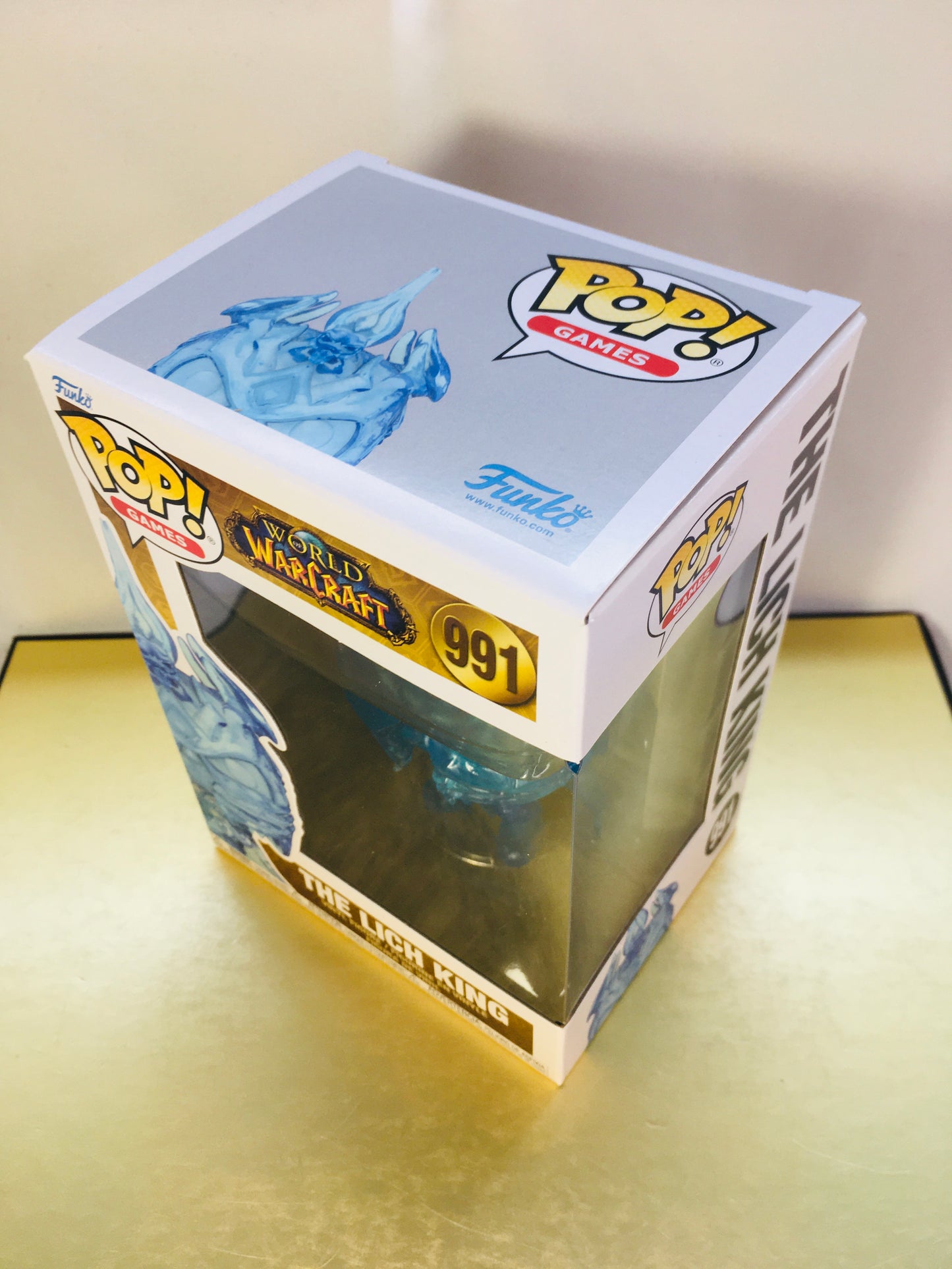 Nabestelling: Funko Pop! The Lich King 991 World of Warcraft