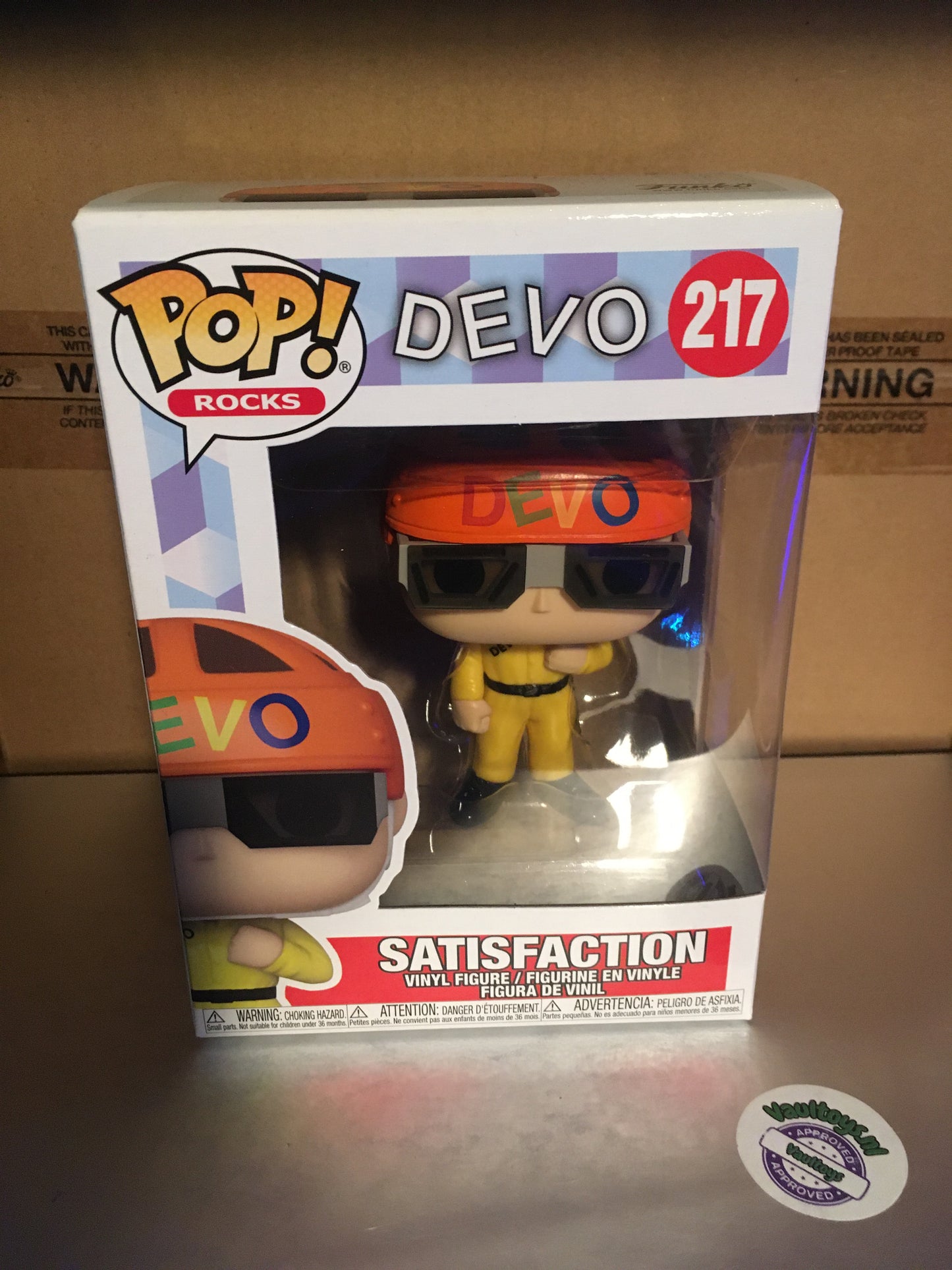 Funko Pop! Satisfaction 217 DEVO