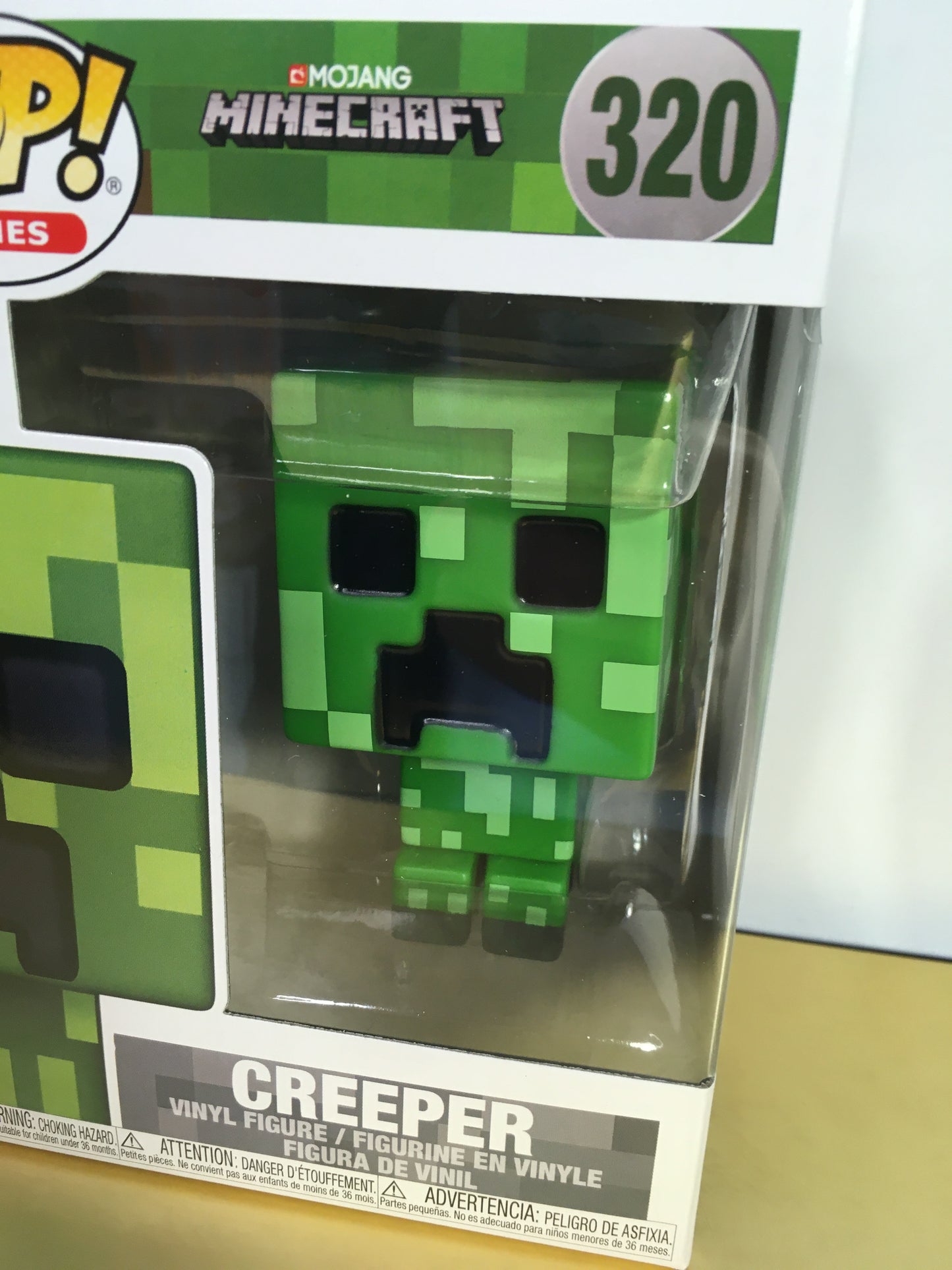 Vaulted Funko Pop Creeper 320 Minecraft