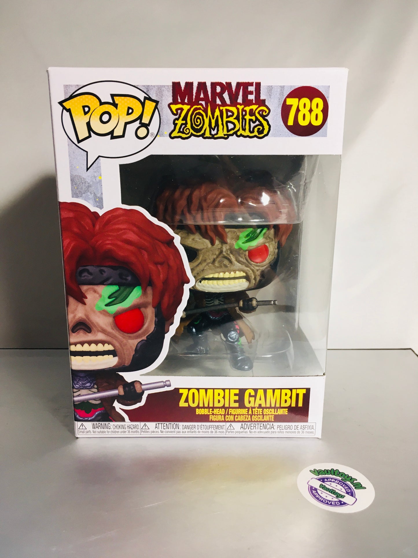 Funko Pop! Zombie Gambit 788 Marvel Zombies
