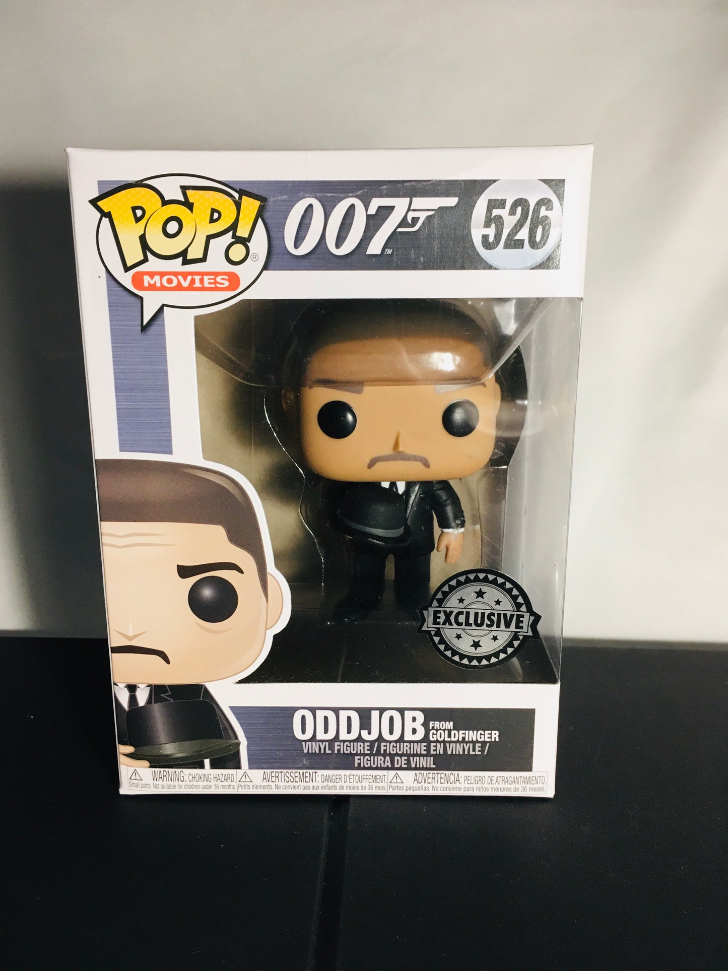 Funko Pop Oddjob 526 James Bond 007 Exclusief