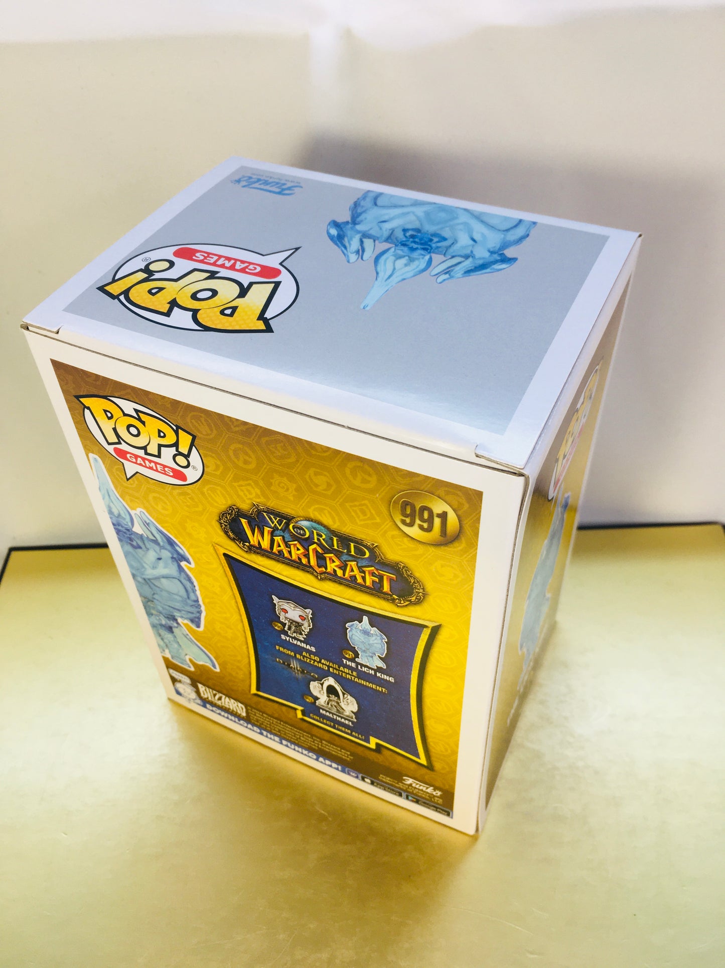 Nabestelling: Funko Pop! The Lich King 991 World of Warcraft