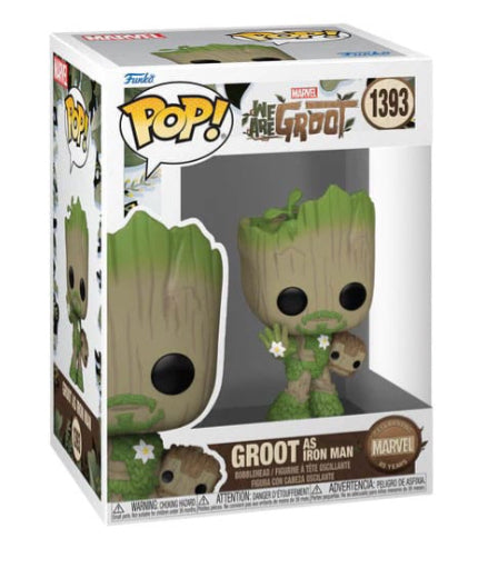 Backorder: Funko Pop! Groot as Iron Man 1393 Marvel