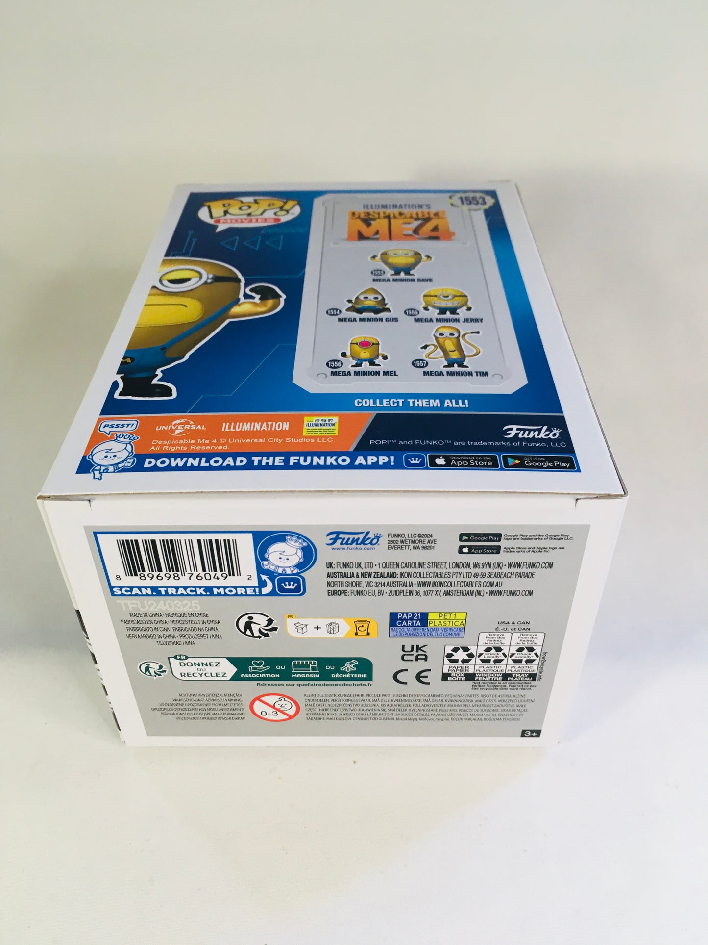 Nabestelling: Funko Pop Mega Minion Dave 1553