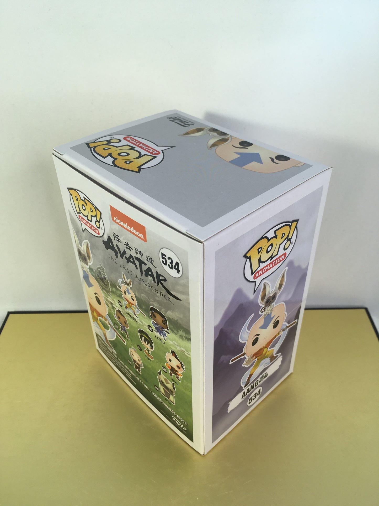 Nabestelling: Funko Pop! Aang met Momo 534 Avatar de laatste Airbender