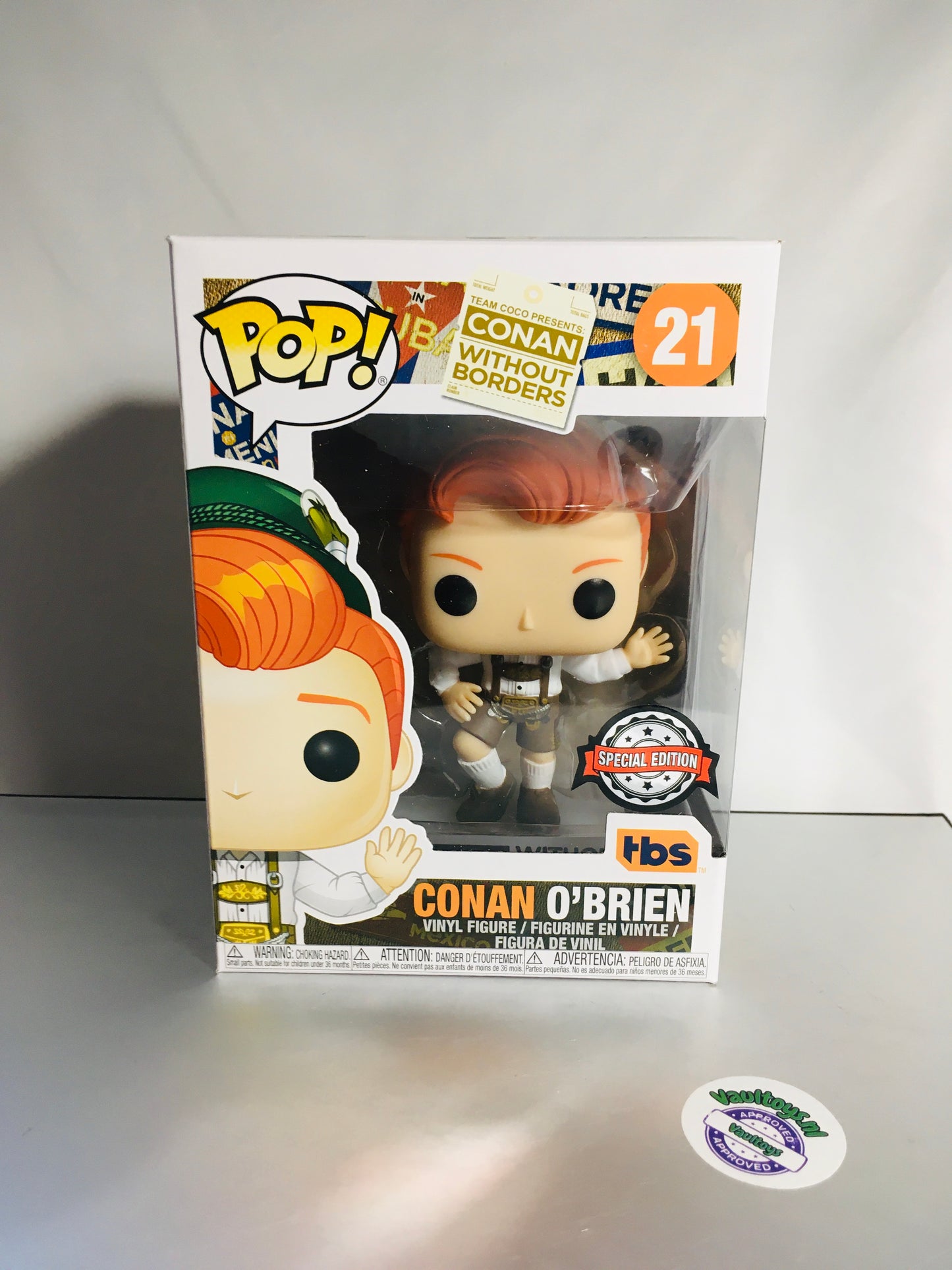 Funko Pop! Conan O'Brien 21 TBS Conan Zonder Grenzen