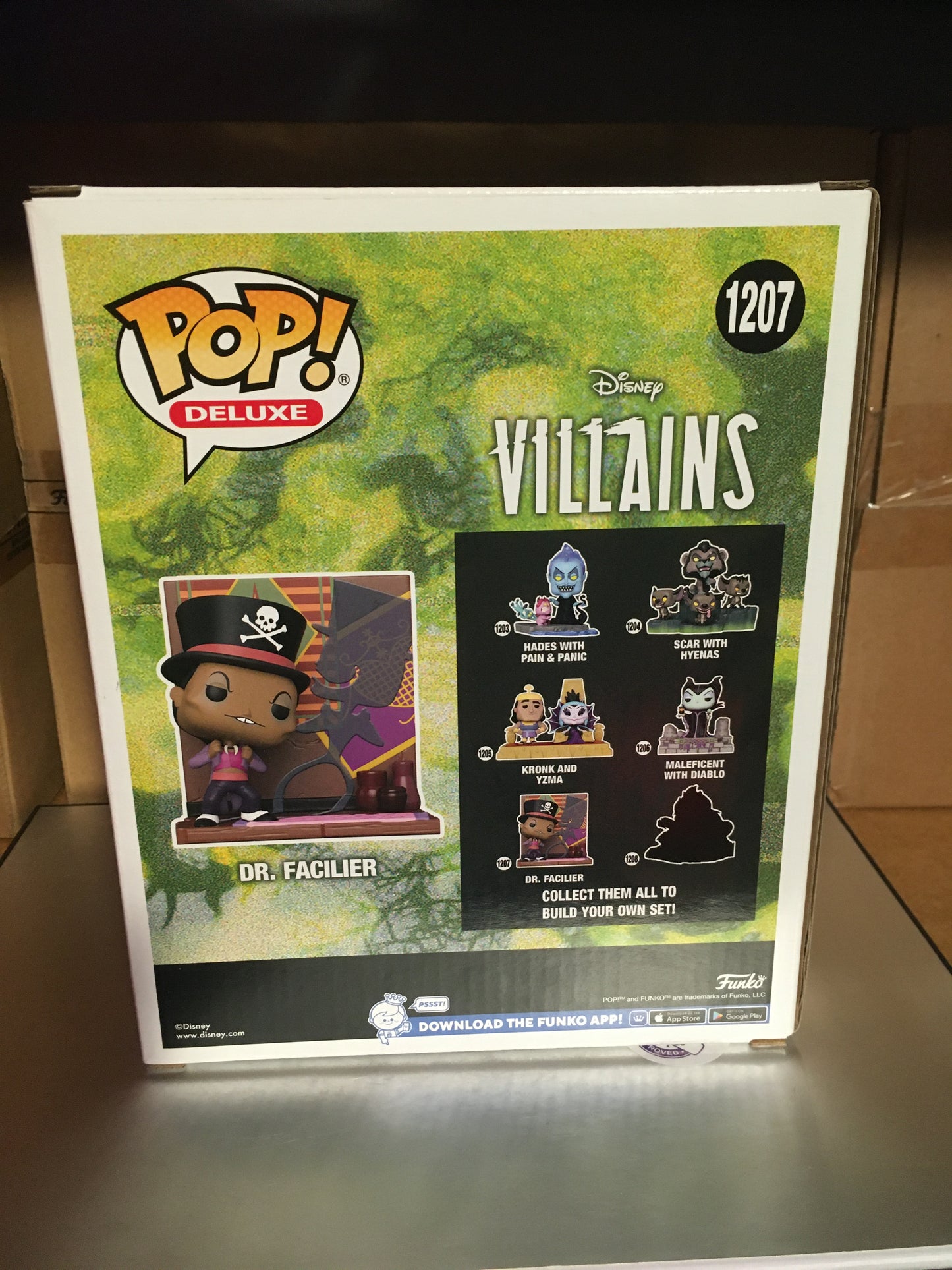 Funko Pop! Villains Assemble: Dr Facilier 1207 Disney Special Edition