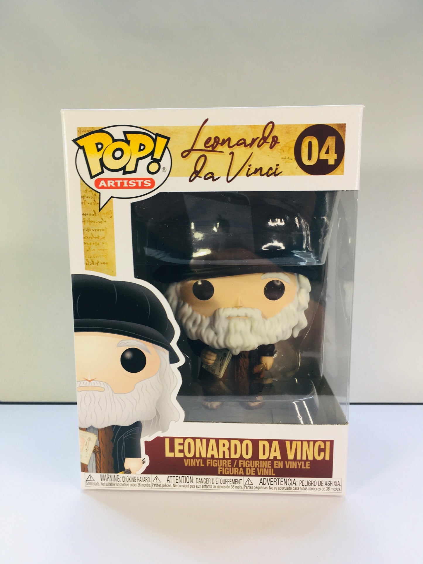 Funko-pop! Leonardo da Vinci 04