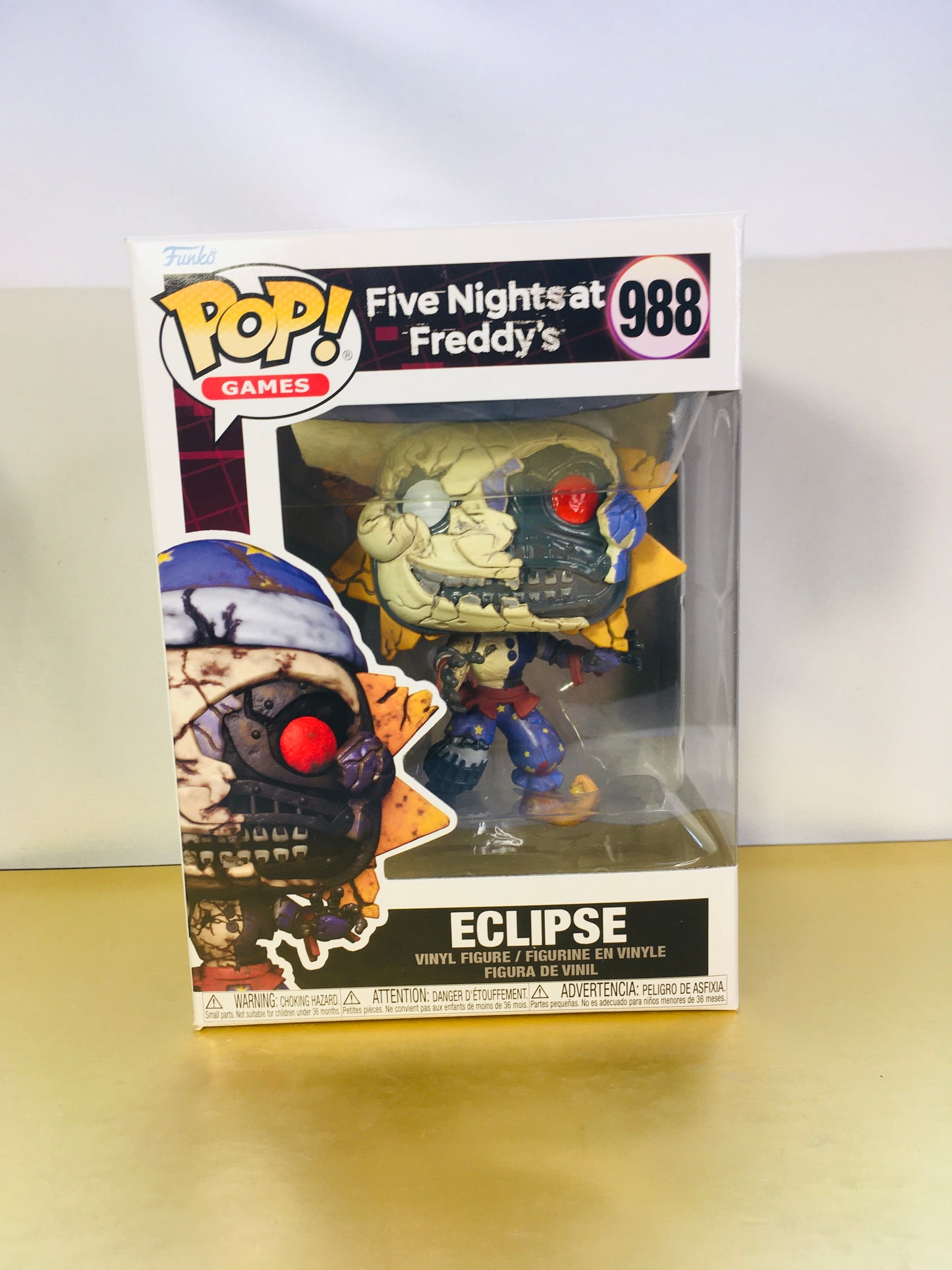 Pre-order Funko Pop FNAF Eclipse Ruined Chica & Ruined Roxy Security Breach Ruin