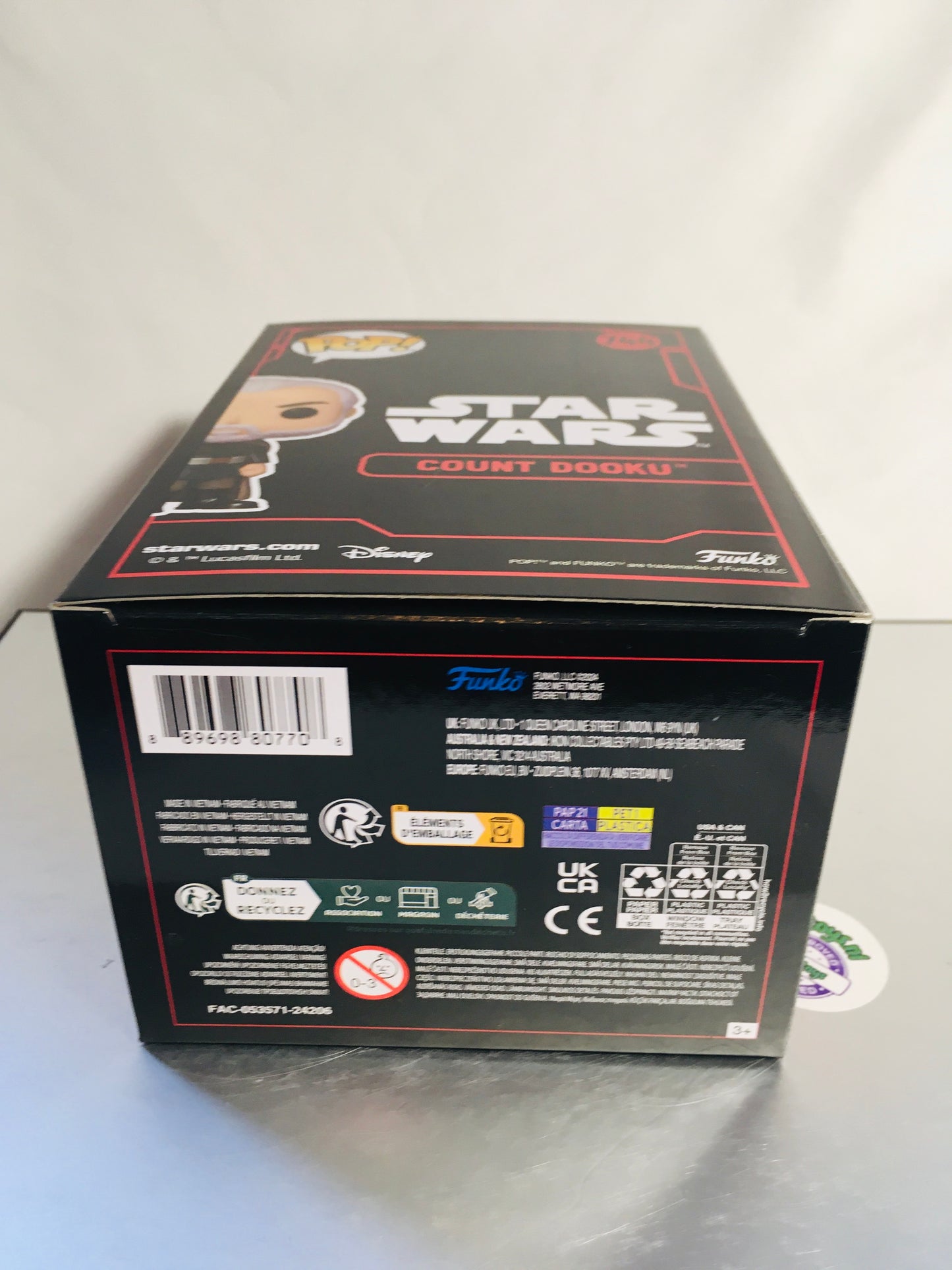 Backorder: Funko Pop! Count Dooku 744 Star Wars