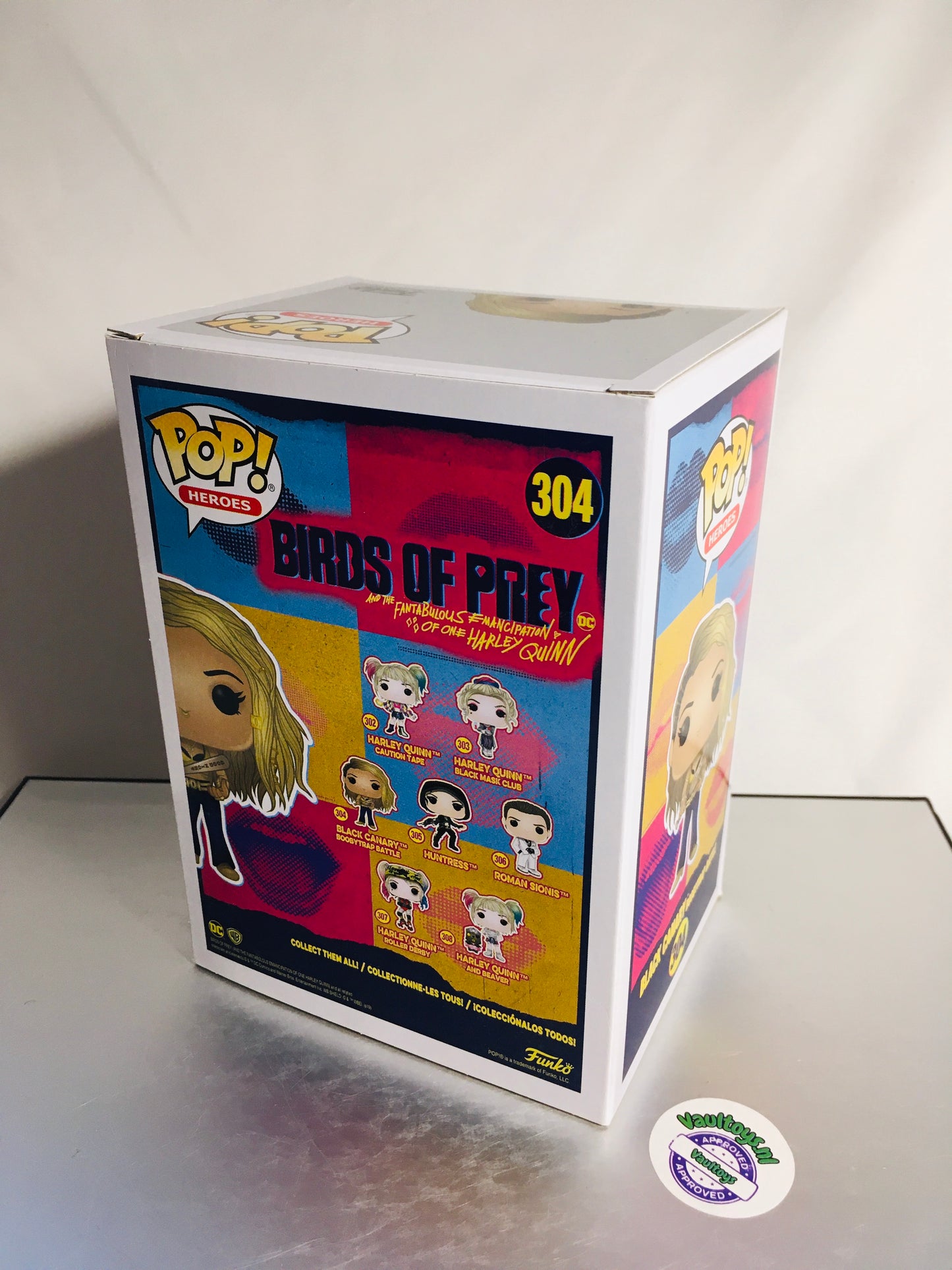 Funko Pop! Zwarte Kanarie 304 Suicide Squad DC Heroes