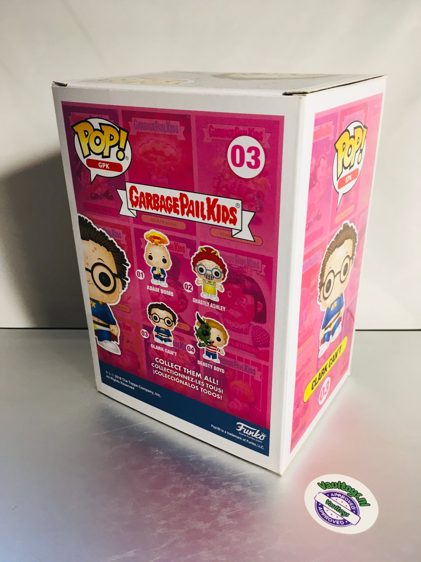 Funko Pop! Clark Kan Niet 03 Garbage Pail Kids