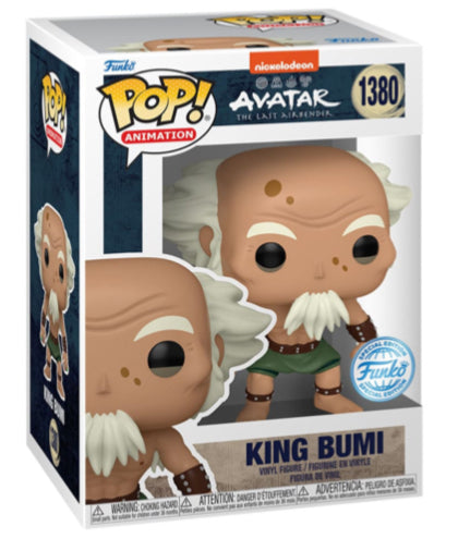 Backorder: Funko Pop! King Bumi 1380 Avatar the last Airbender