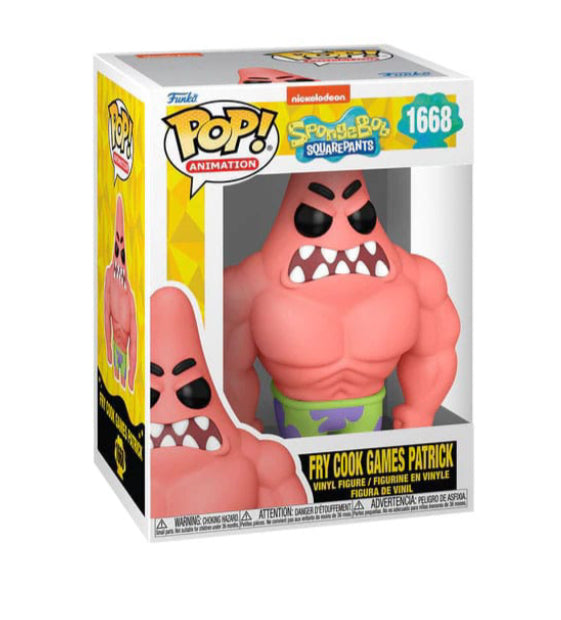 Backorder: Funko Pop! Fry Cook Patrick Star 1668 Spongebob Squarepants