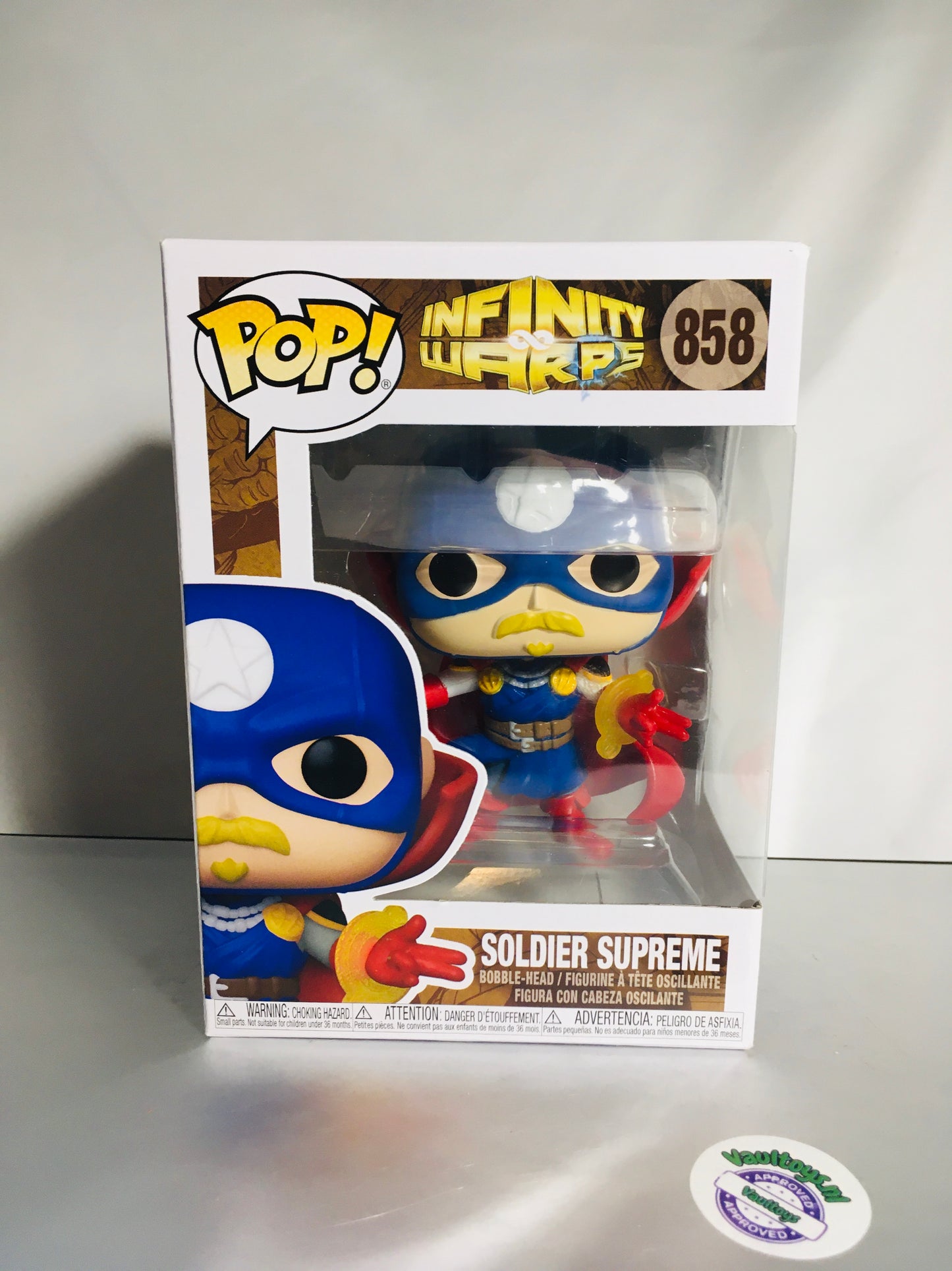 Funko Pop! Soldier Supreme 858 Infinity Warps Marvel