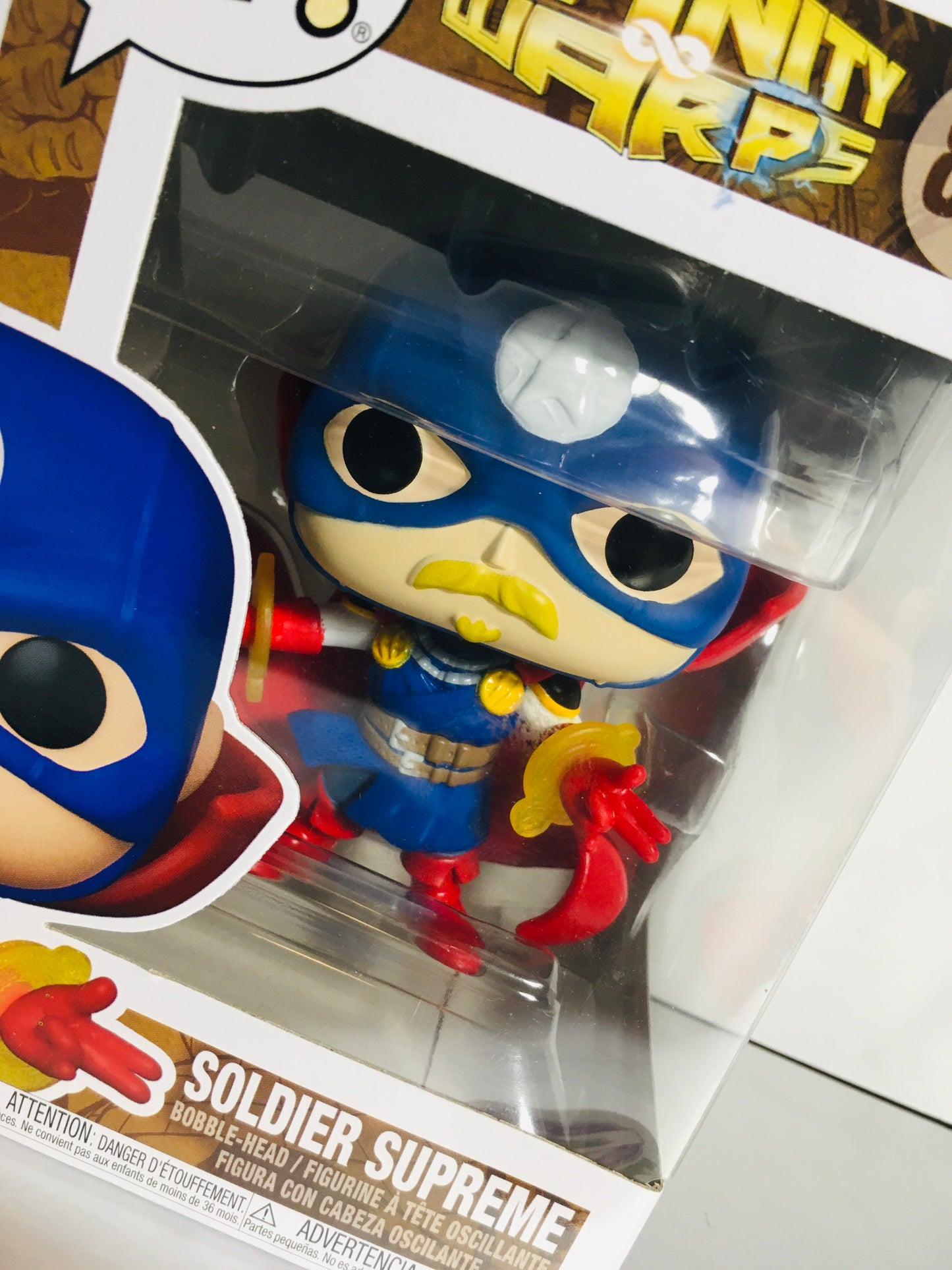 Funko Pop! Soldier Supreme 858 Infinity Warps Marvel