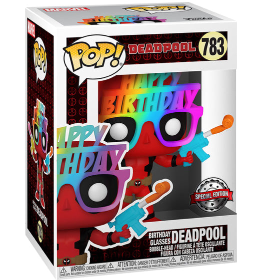 Nabestelling: Funko Pop! Verjaardag Deadpool 783 Marvel