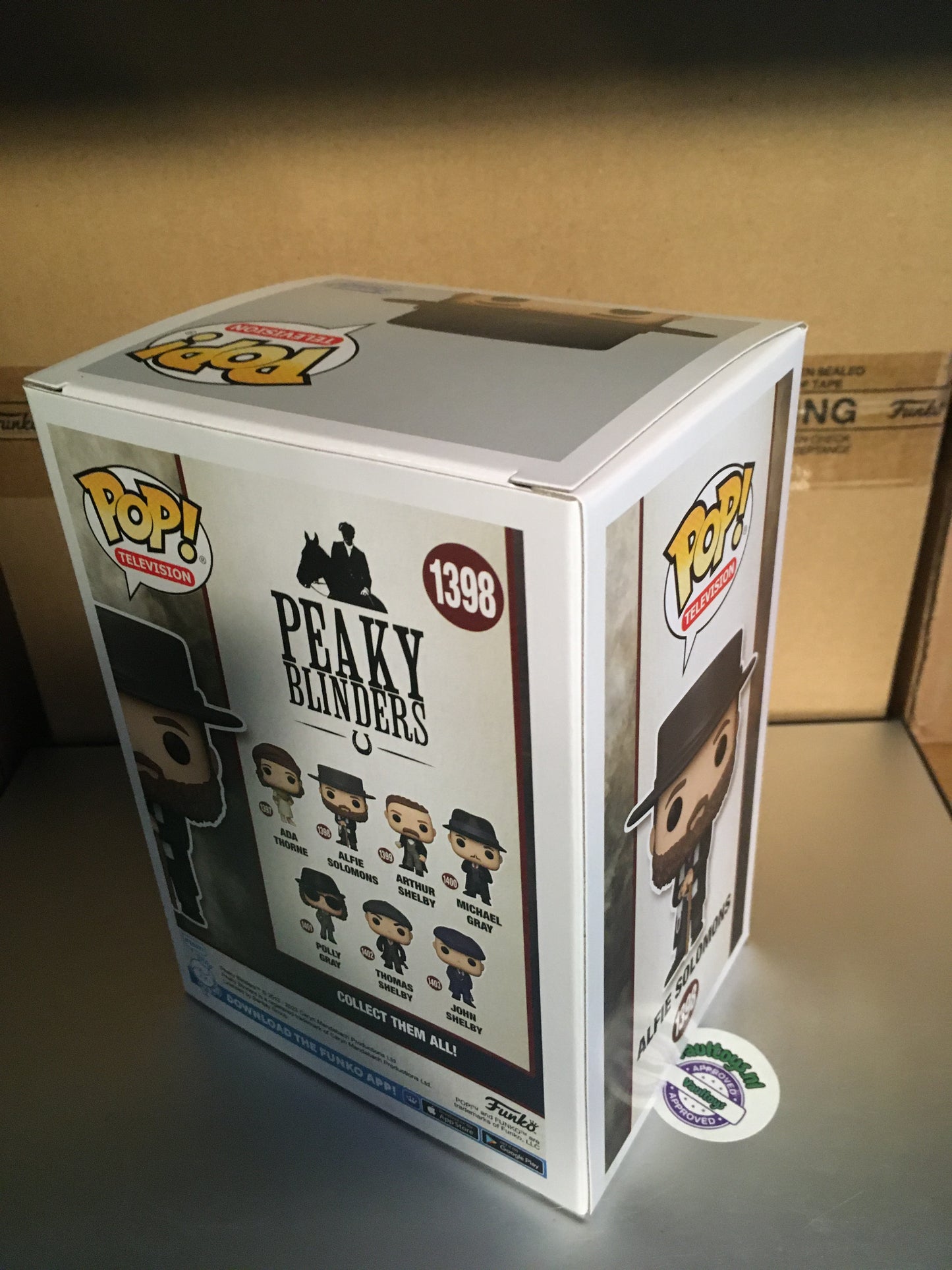 Backorder: Funko Pop! Alfie Solomons 1398 Peaky Blinders