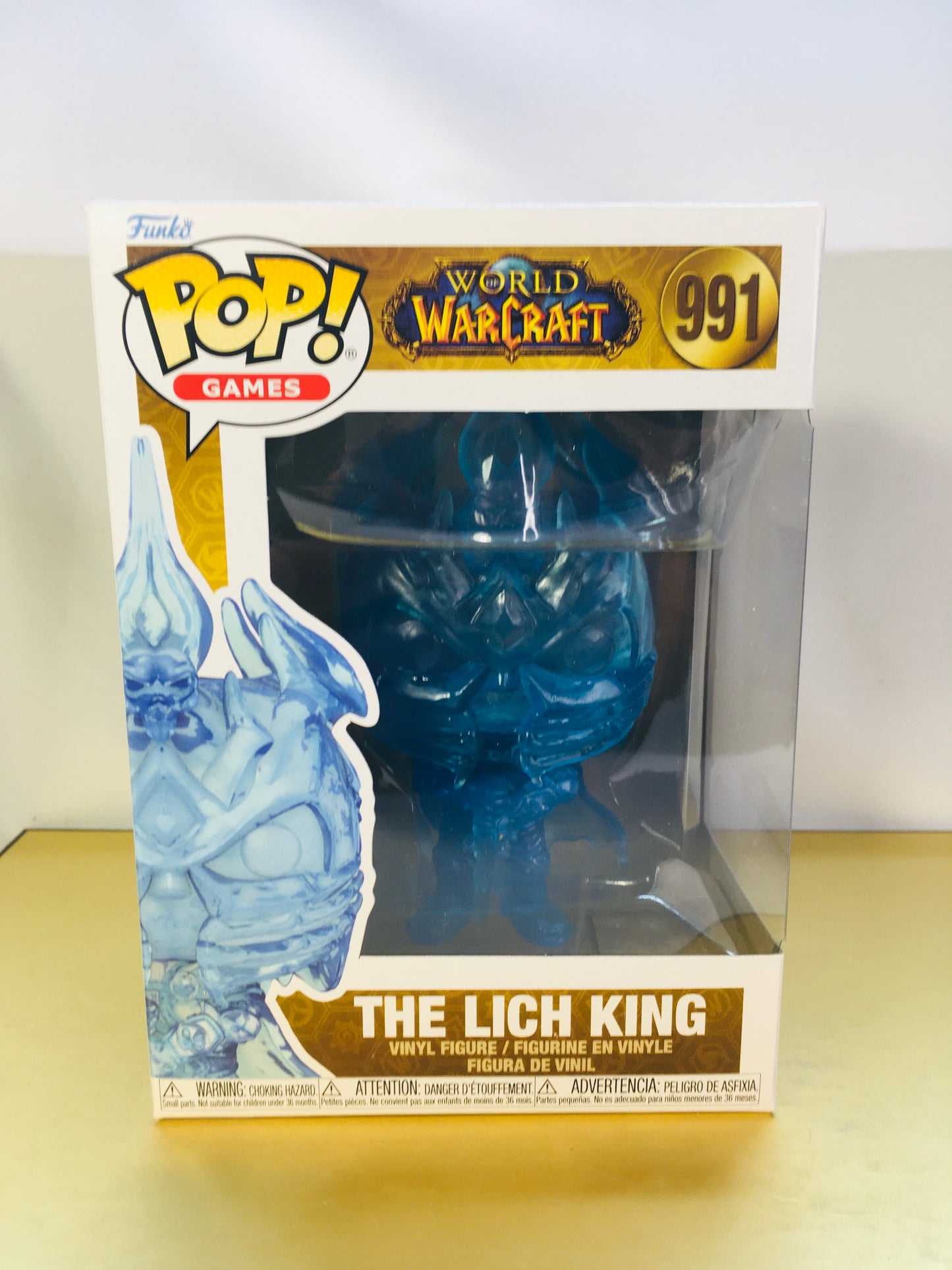 Nabestelling: Funko Pop! The Lich King 991 World of Warcraft