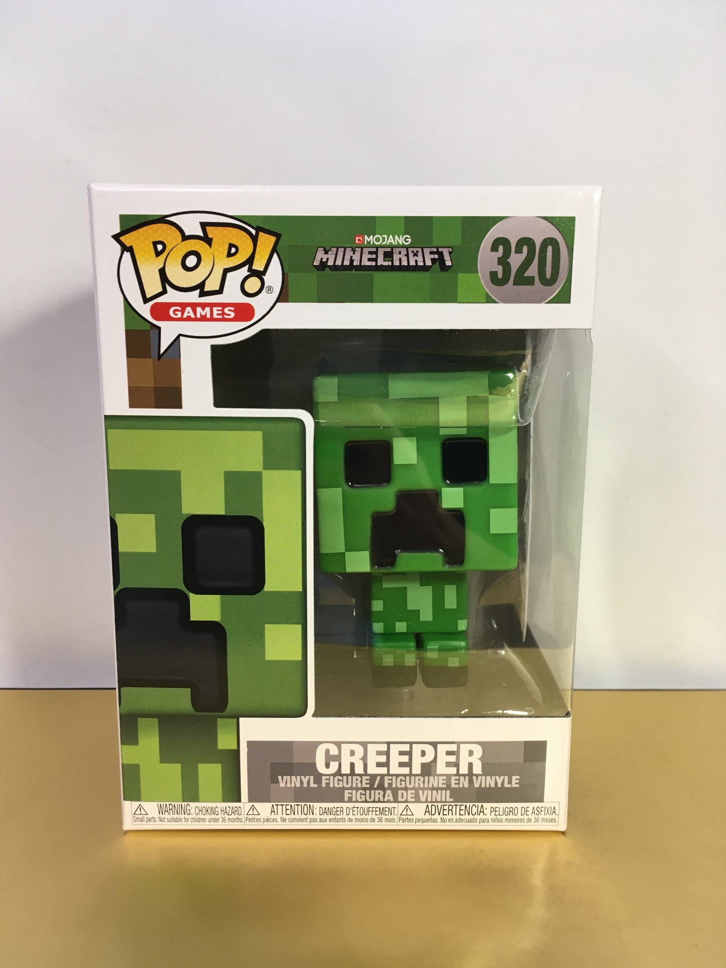 Vaulted Funko Pop Creeper 320 Minecraft