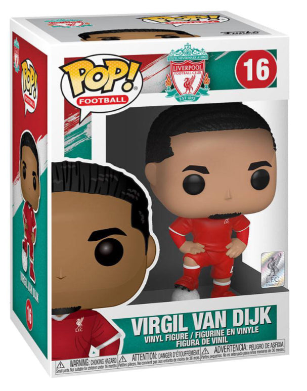 Preorder: Funko Pop! Virgil van Dijk 16