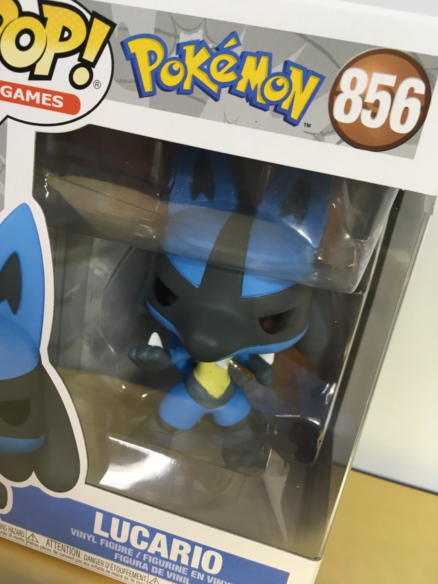 Nabestelling: Funko Pop Lucario 856 Pokemon