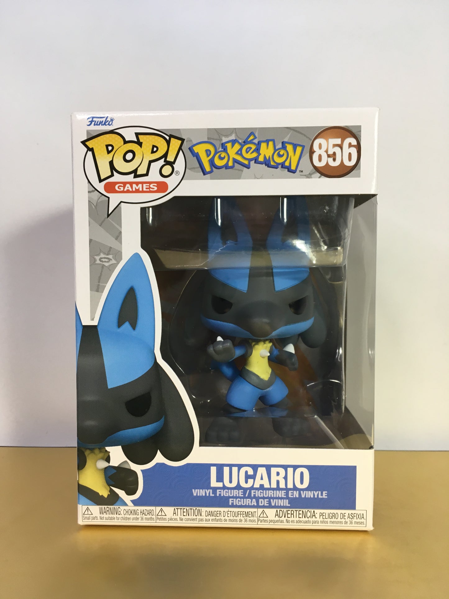 Nabestelling: Funko Pop Lucario 856 Pokemon