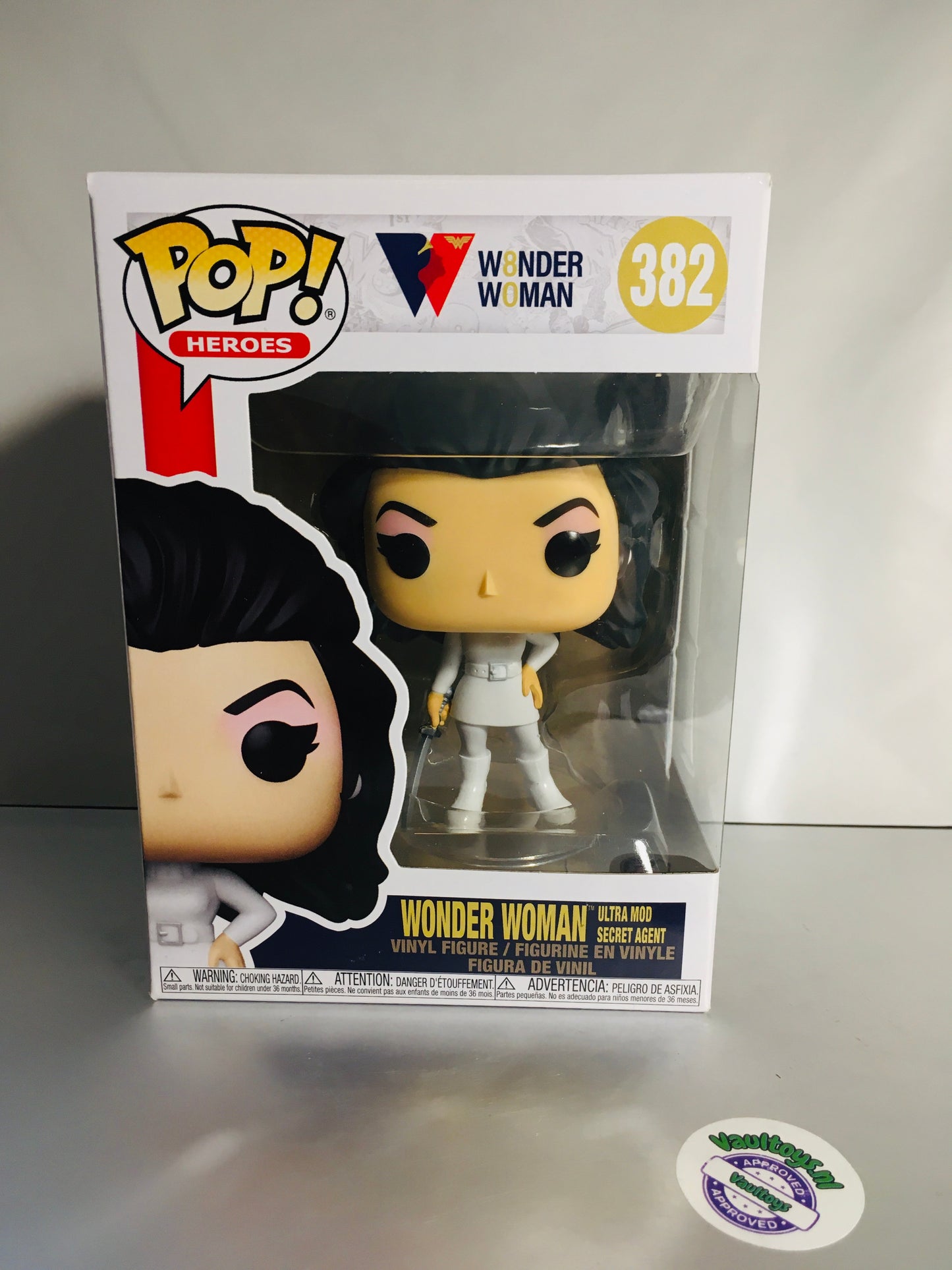 Funko Pop! Wonder Woman Ultra Mod Geheime Agent 382 DC Heroes