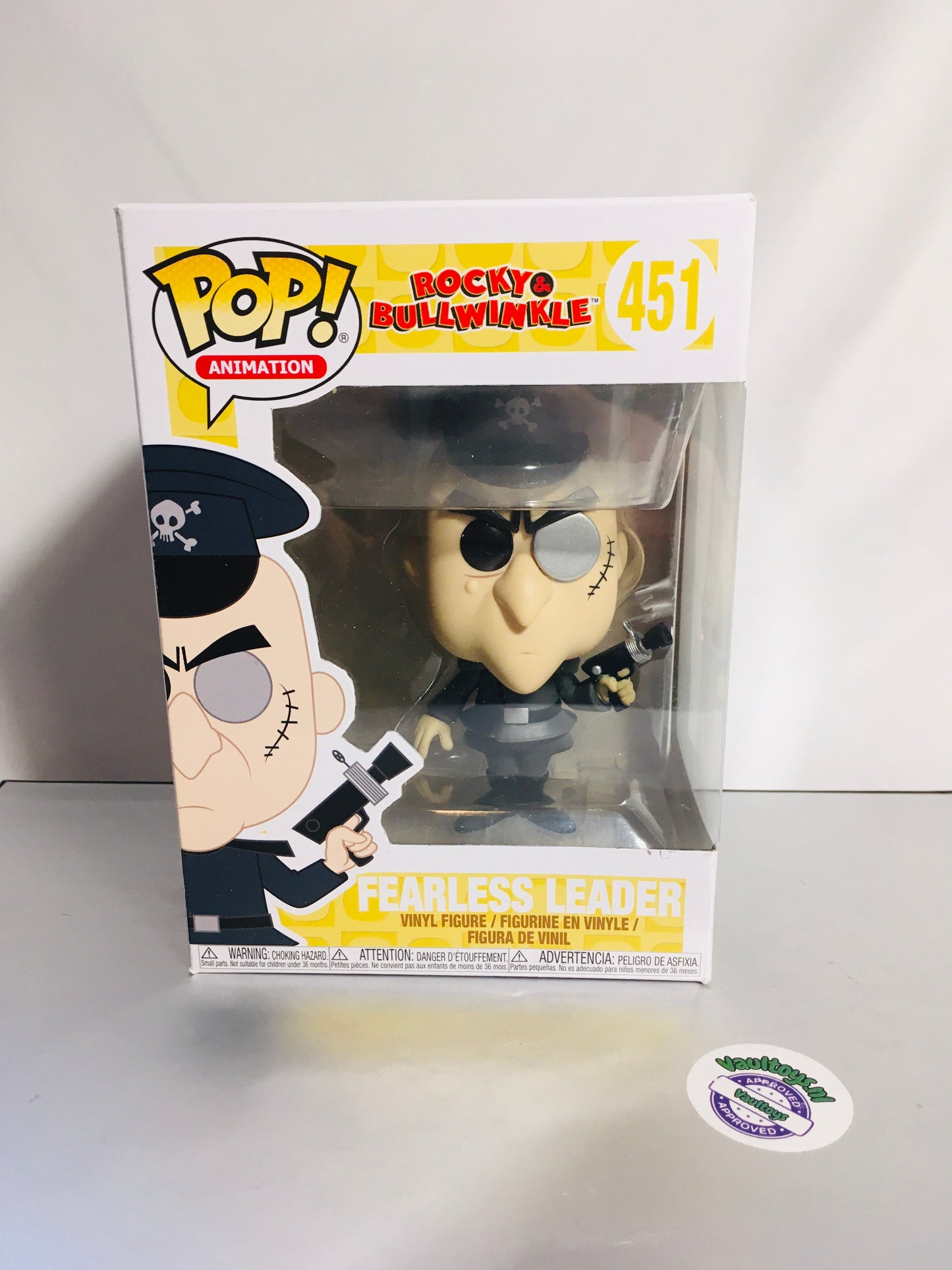 Funko Pop! Fearless Leader 451 The Rocky and Bullwinkle Show