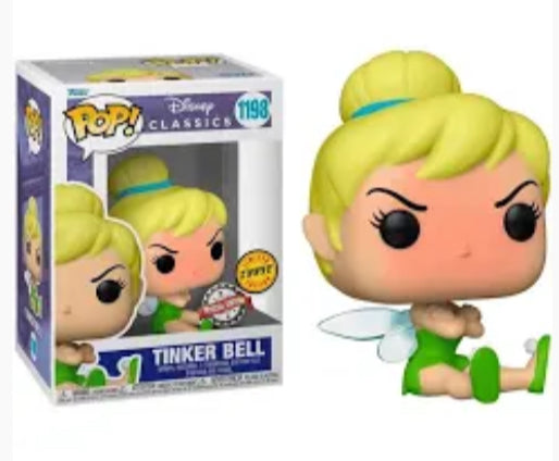 Funko Pop! Grumpy Tinkerbell 1191 Disney's Peter Pan Chase Edition