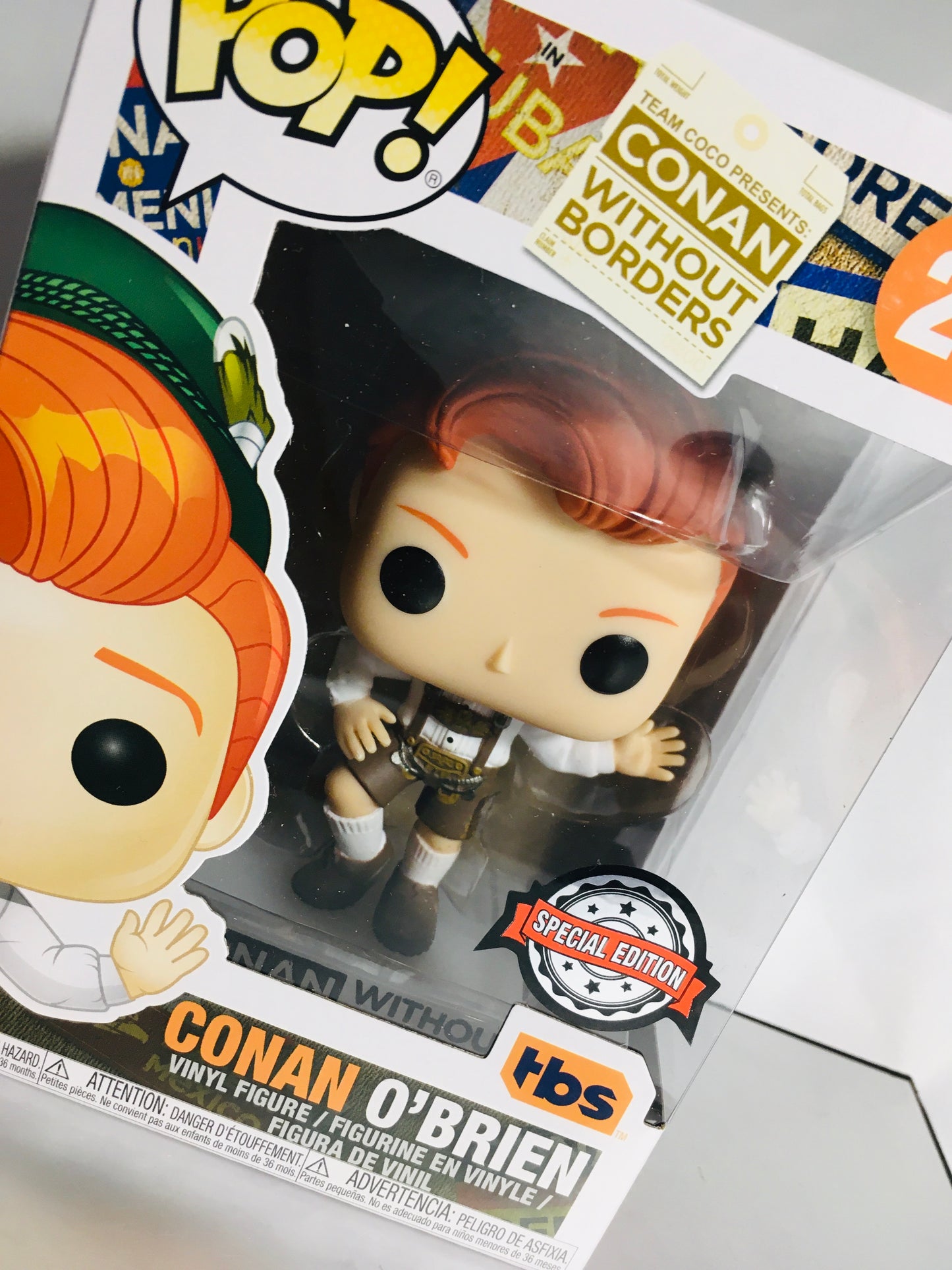 Funko Pop! Conan O'Brien 21 TBS Conan Zonder Grenzen