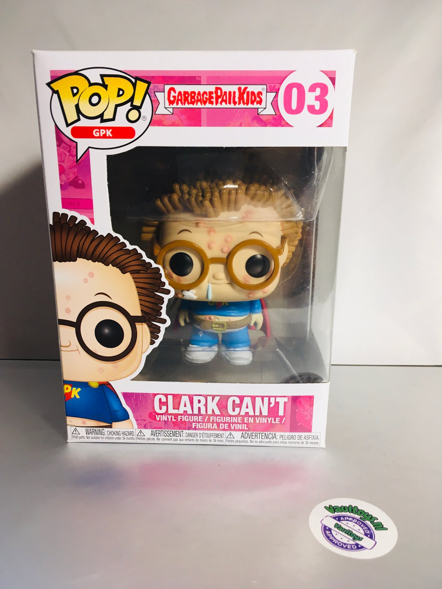 Funko Pop! Clark Kan Niet 03 Garbage Pail Kids