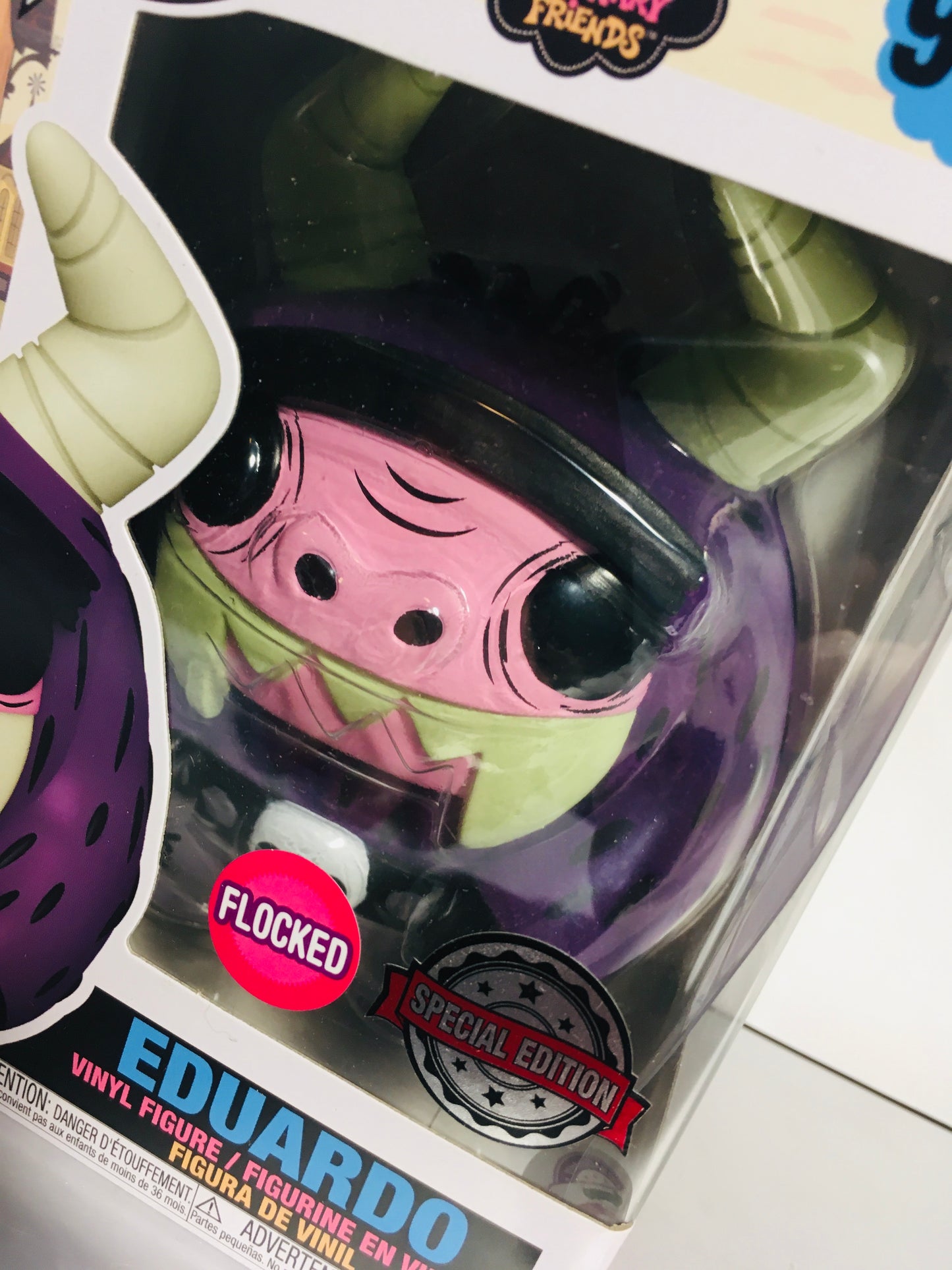 Funko Pop! Eduardo 943 Flocked Fosters Home voor denkbeeldige vrienden