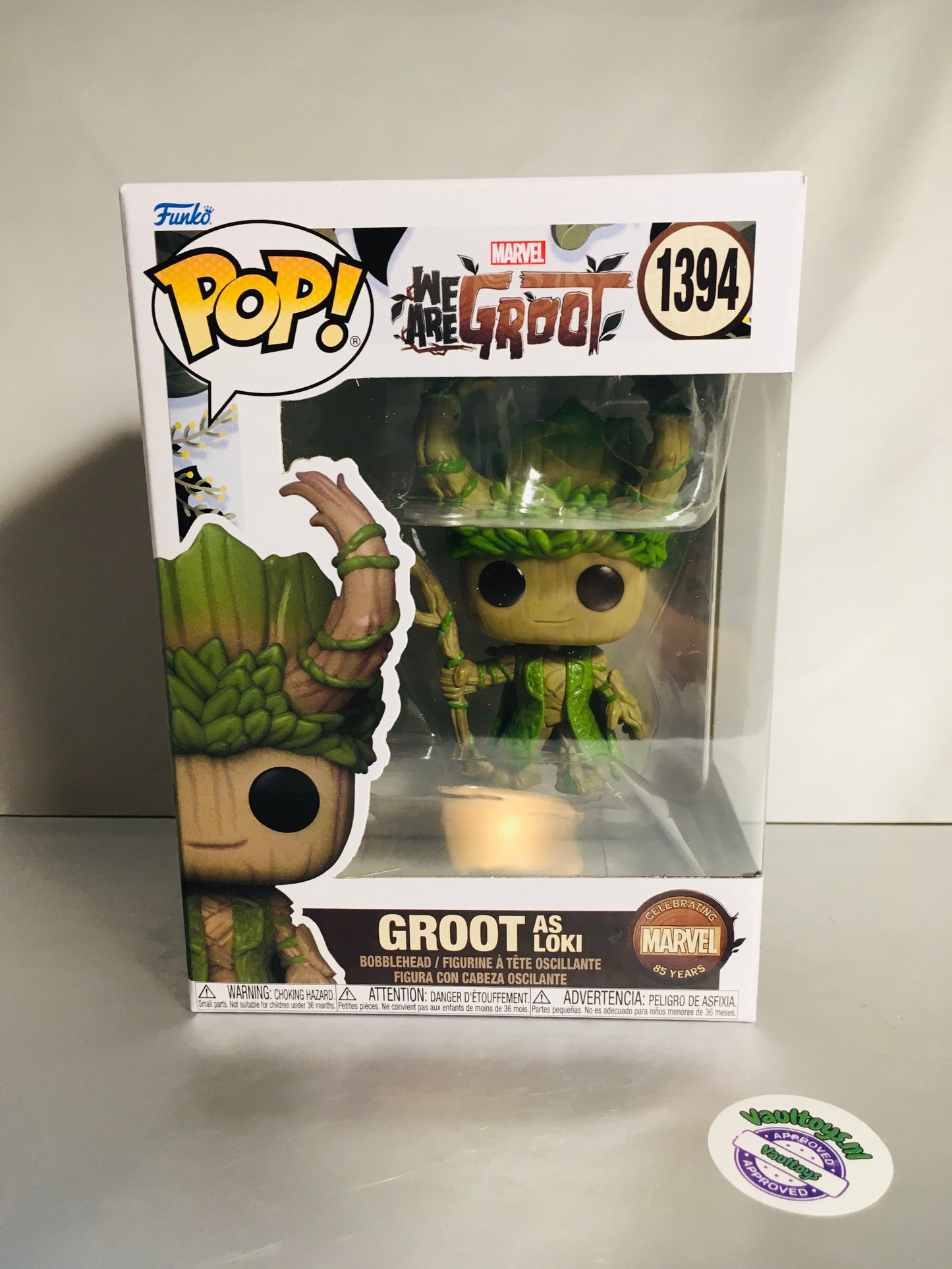 Nabestelling: Funko Pop! Groot als Loki 1384 We Are Groot