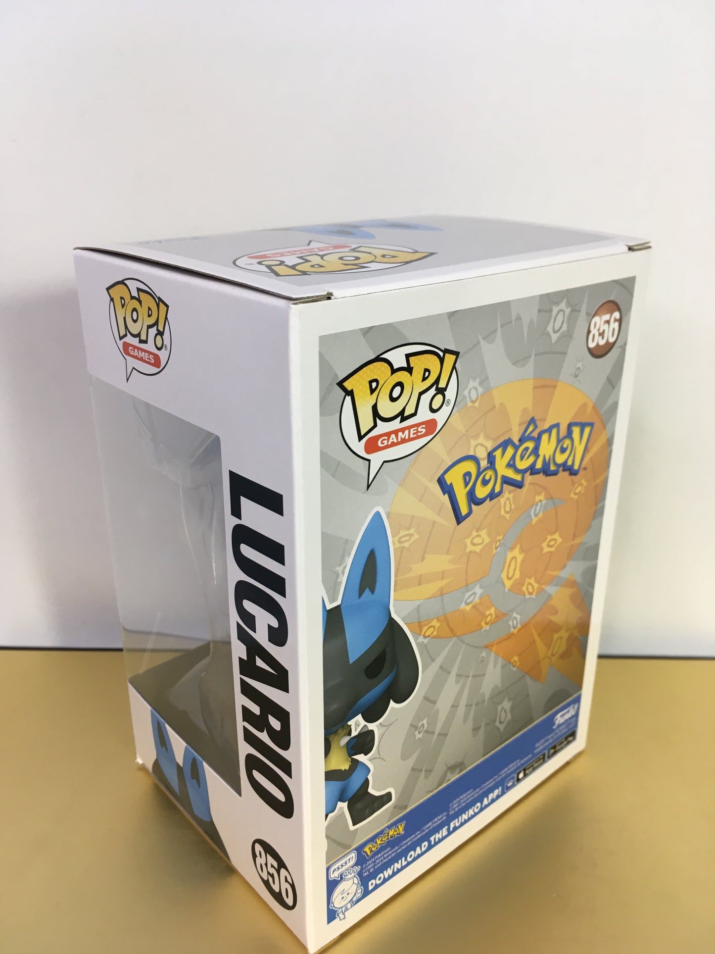 Nabestelling: Funko Pop Lucario 856 Pokemon