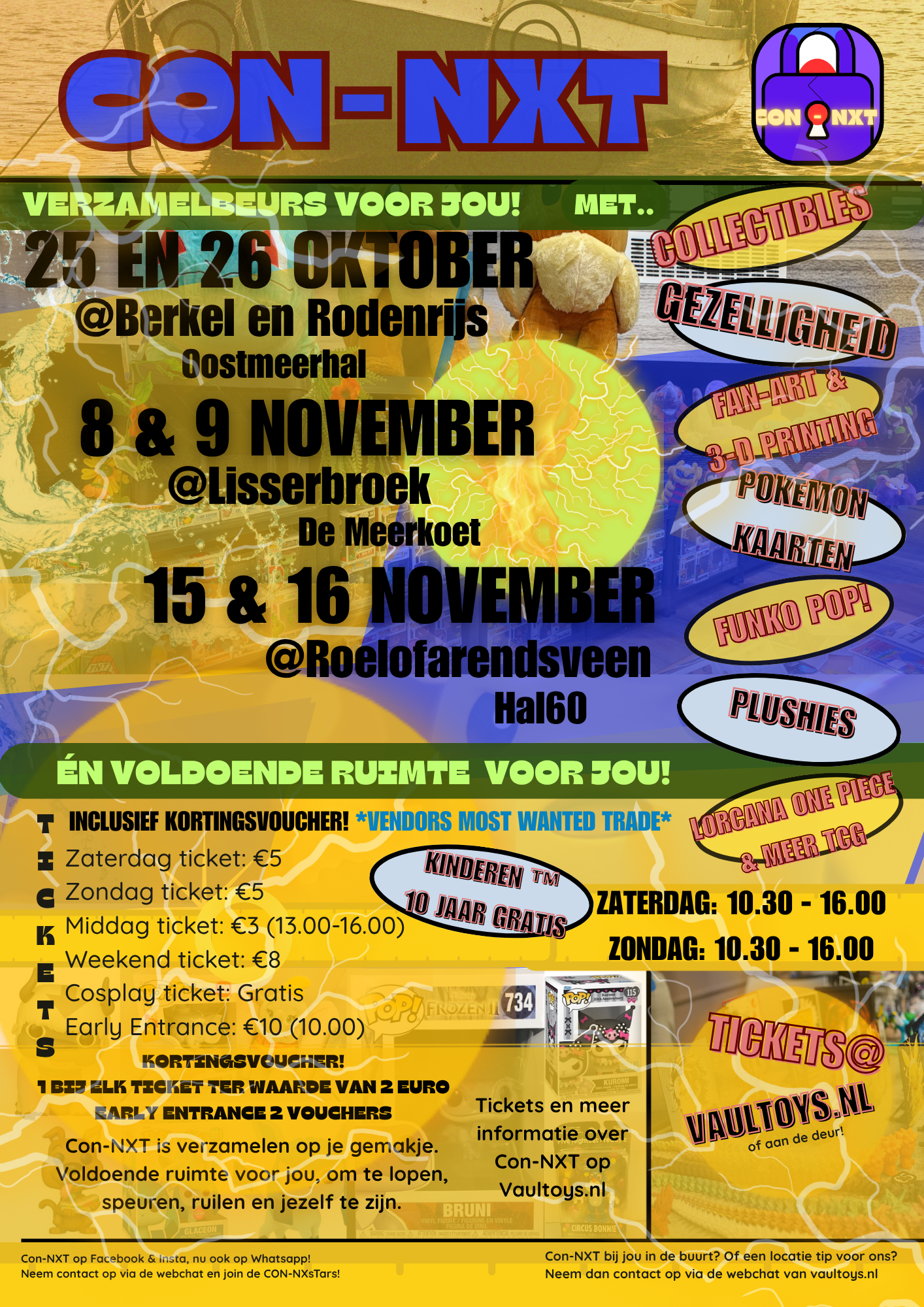Tickets Con-NXT! 8 & 9 November Lisserbroek