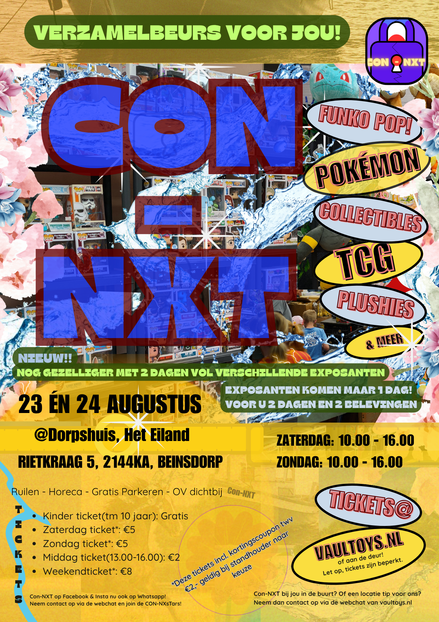 Tickets Con-NXT! 8 & 9 November Lisserbroek