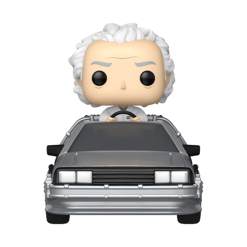 funko pop doc with time machine back to the future