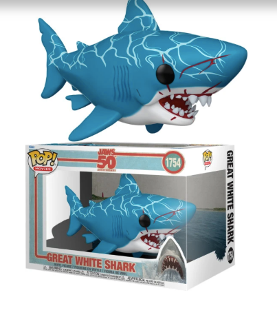 Backorder: Funko Pop! Great White Shark 1754 Super-sized Jaws 50 Anniversary
