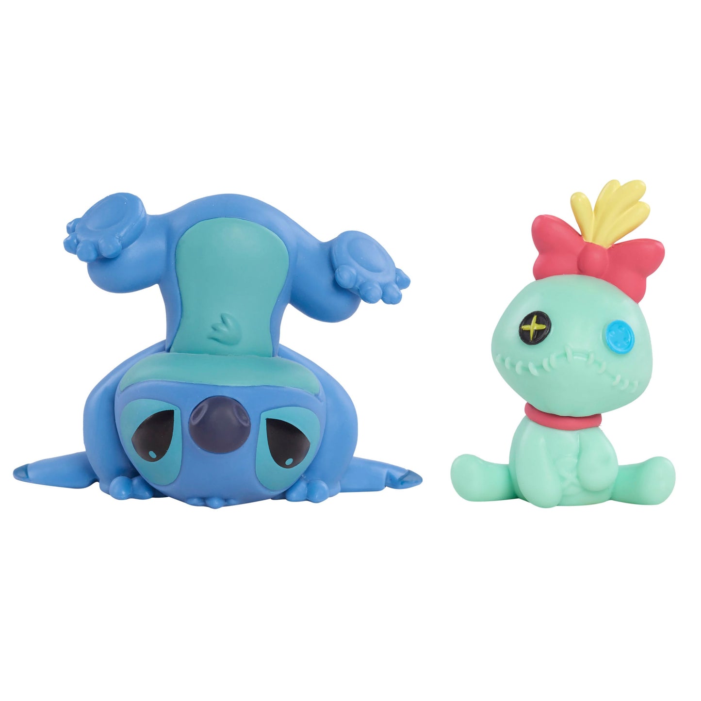 Mini Figures Stitch upside down and Scrump