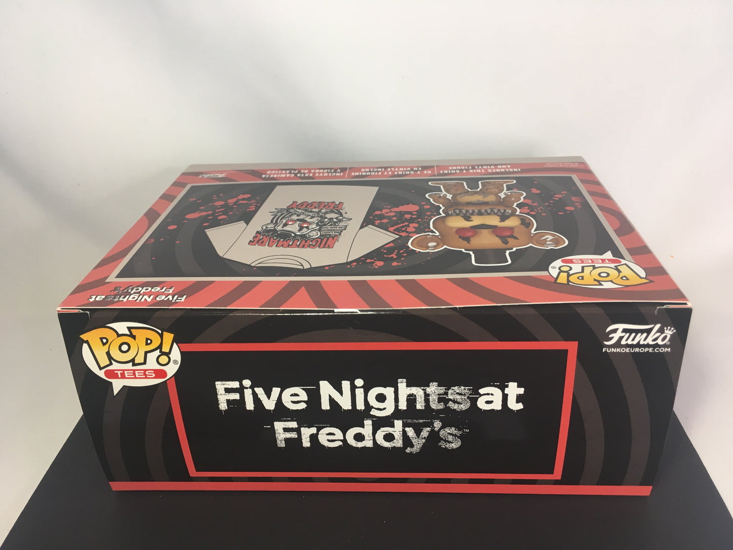 Funko Pop + Tee Nightmare Freddy 111 GITD FNAF