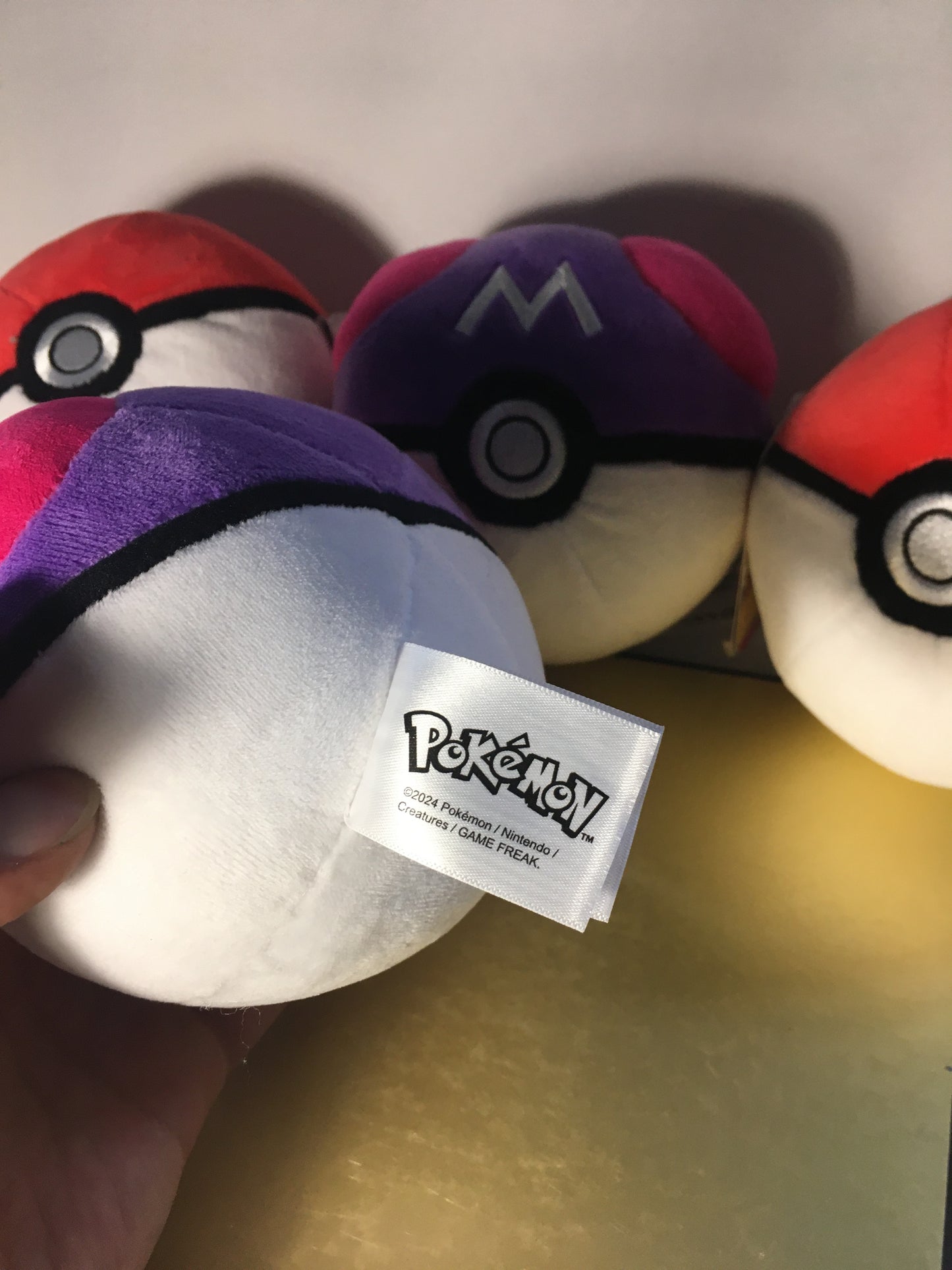 Pokeballs Jazwares - Master Ball & Poké Ball Plushies