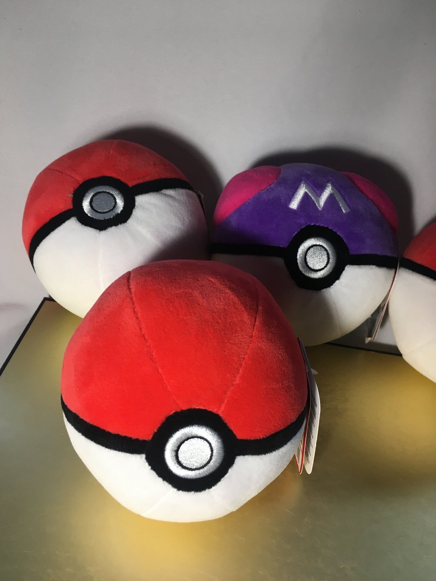 Pokeballs Jazwares - Master Ball & Poké Ball Plushies