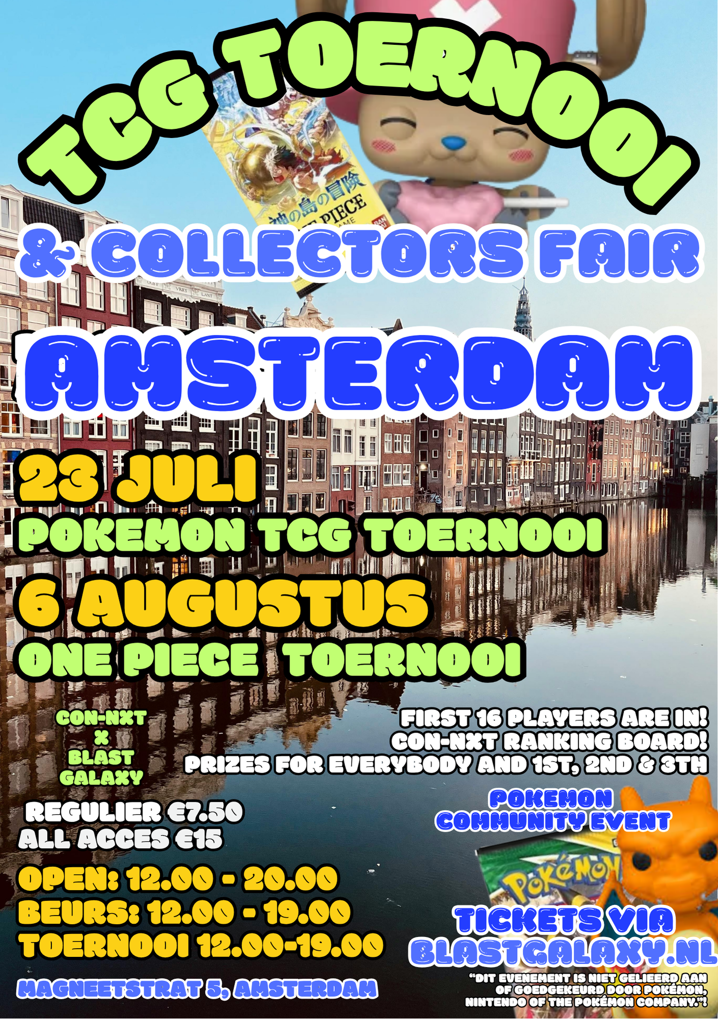 Tickets - TCG League Amsterdam – Pokémon & One Piece Thursdays | Con-NXT