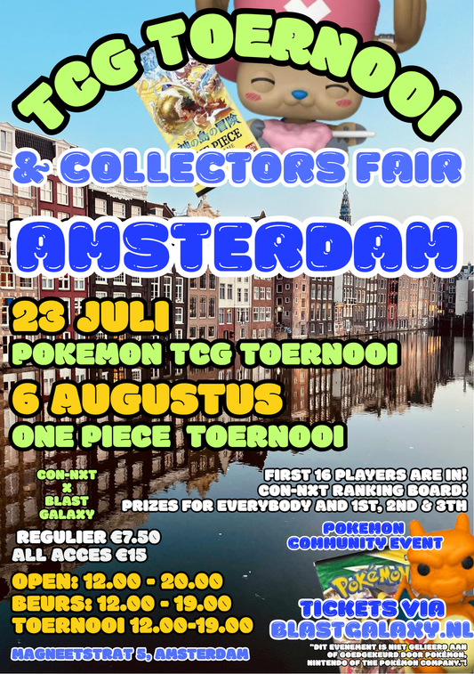 Tickets - TCG League Amsterdam – Pokémon & One Piece Thursdays | Con-NXT