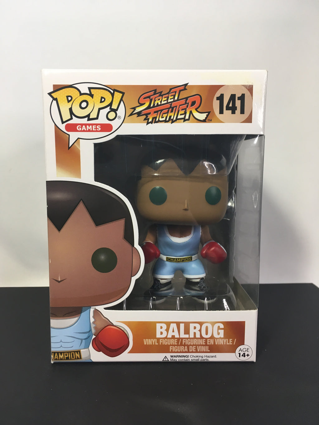Gewelfde Funko Pop Balrog 141 Street Fighter